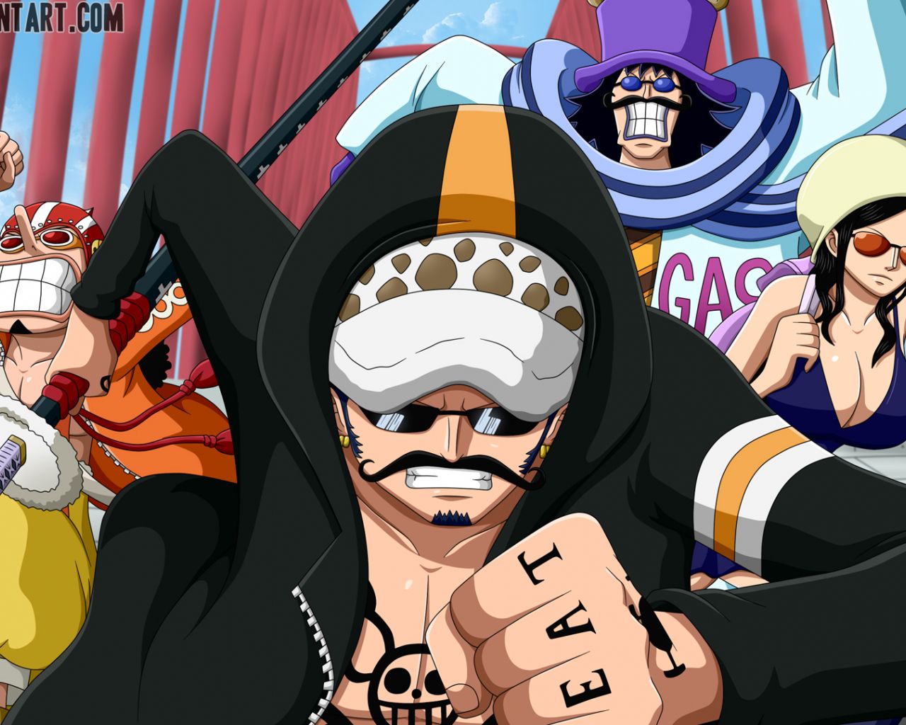One Piece Dressrosa Wallpapers Wallpaper Cave