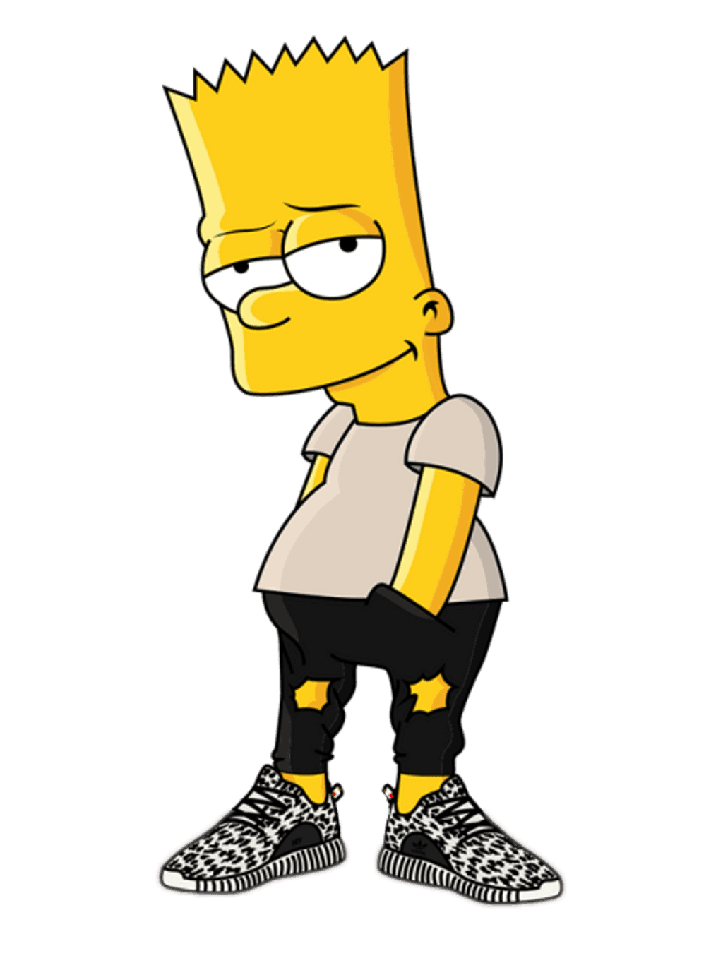 Bape Supreme iPhone Bart Simpson Image
