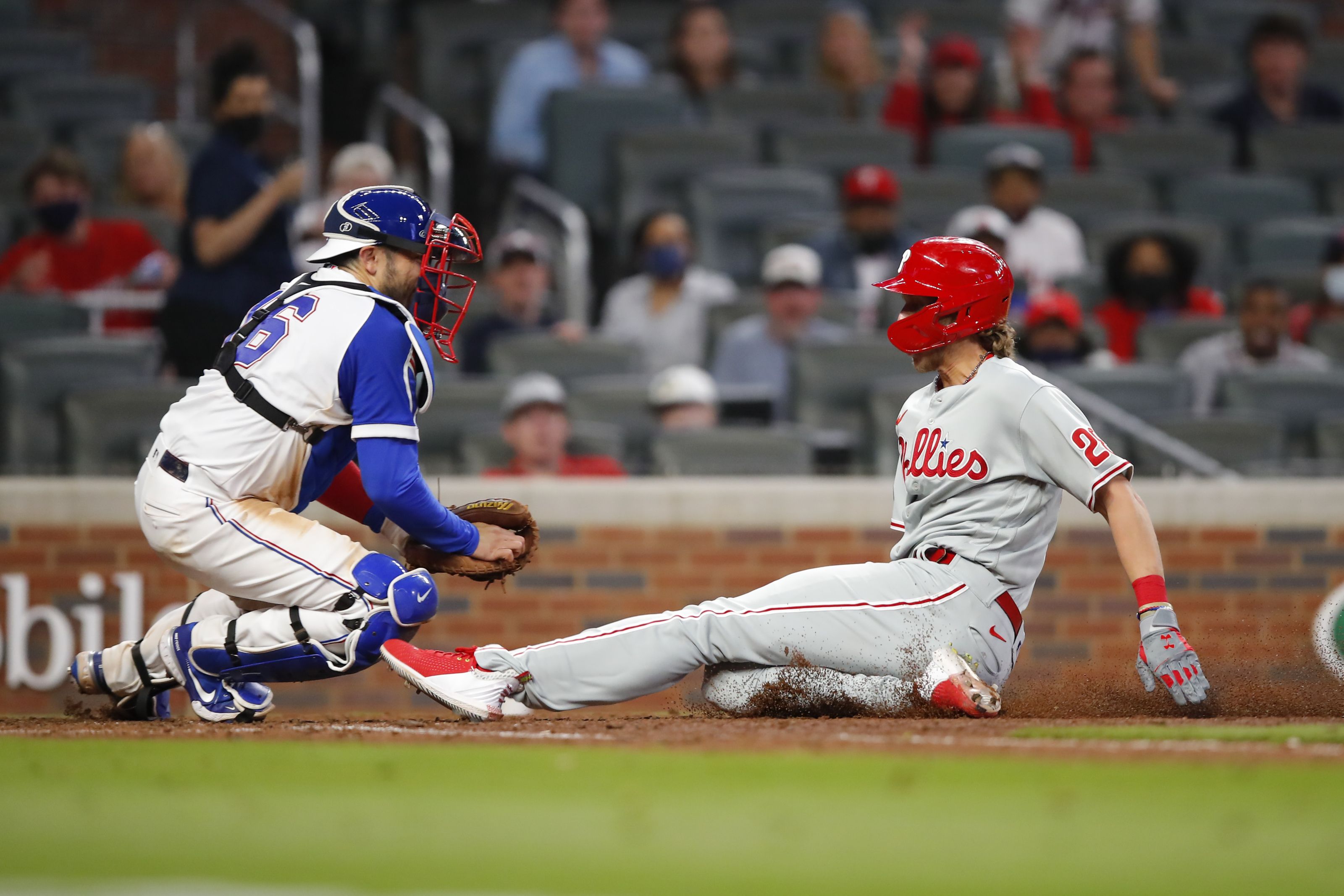 Phillies: Alec Bohm's controversial slide to an exciting victory