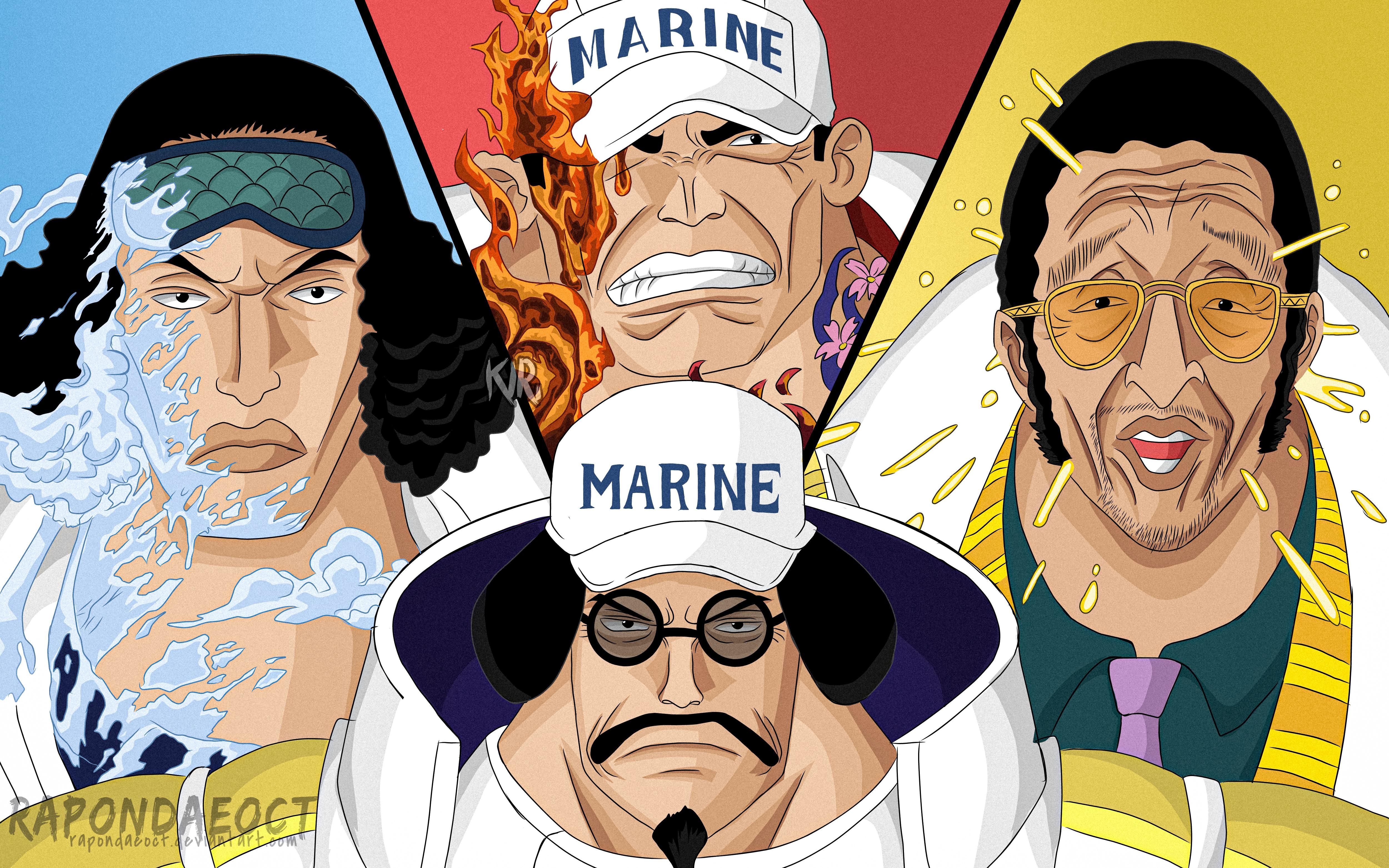 One Piece Fleet Admiral Sengoku