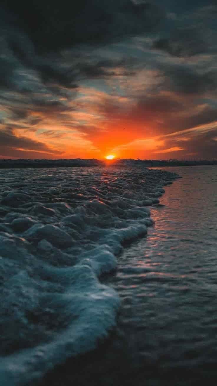 iOS 11 and iPhone 11 Wallpaper HD to download. Beach sunset wallpaper, Sunset wallpaper, Beach wallpaper