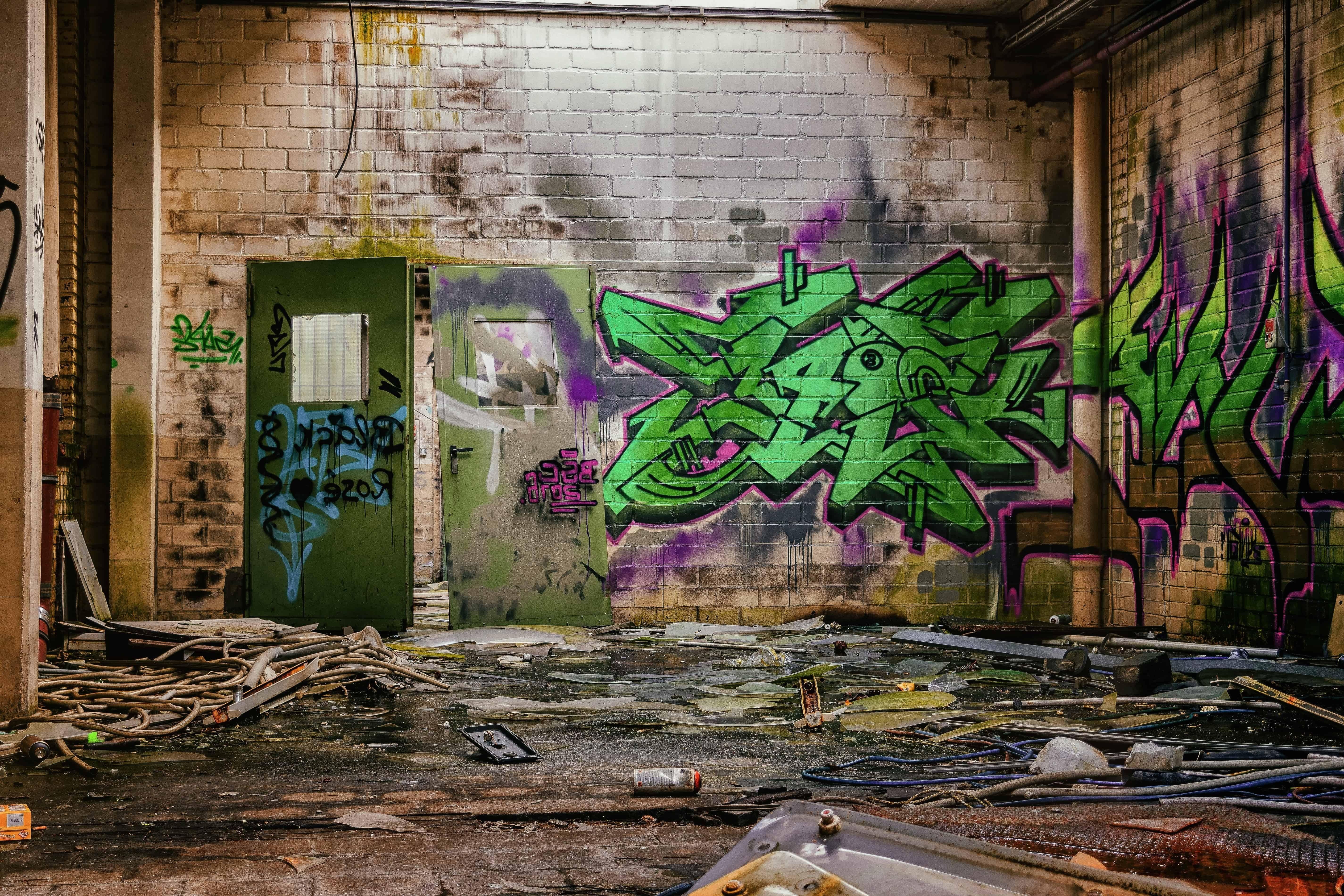 Graffiti 4K wallpaper for your desktop or mobile screen free and easy to download