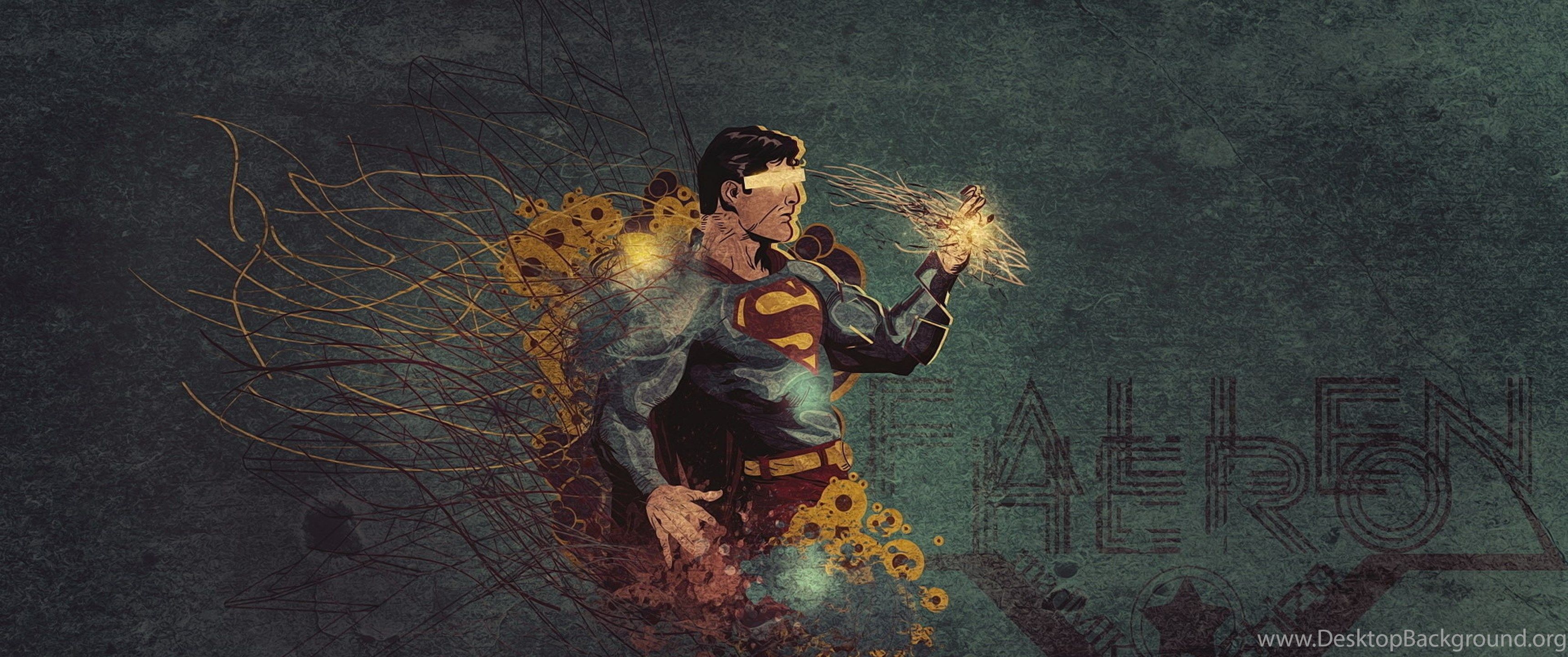 Download Wallpaper 3840x2160 Superman, Drawing, Vector, Black 4K. Desktop Background