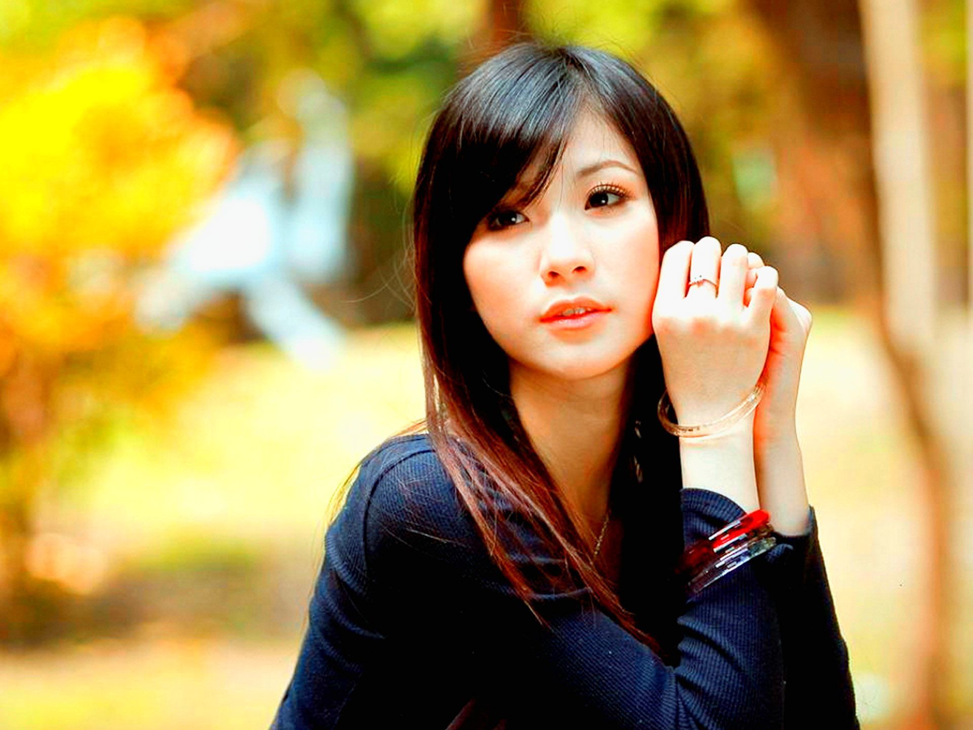 Apple Wallpaper. Beautiful japanese girl, Japanese girl, Beauty women