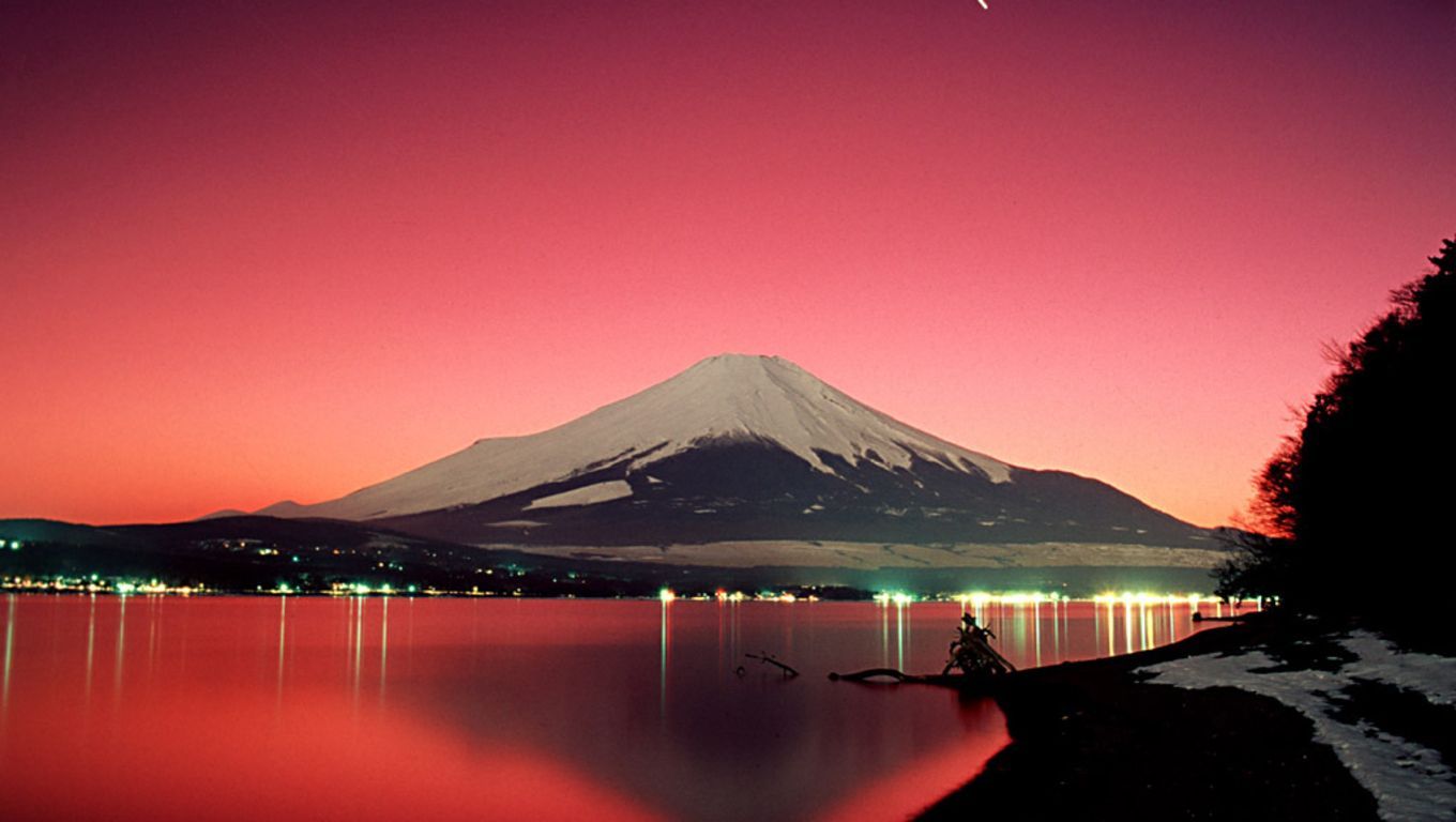 Mount Fuji Sunset Wallpaper Free Mount Fuji Sunset Background