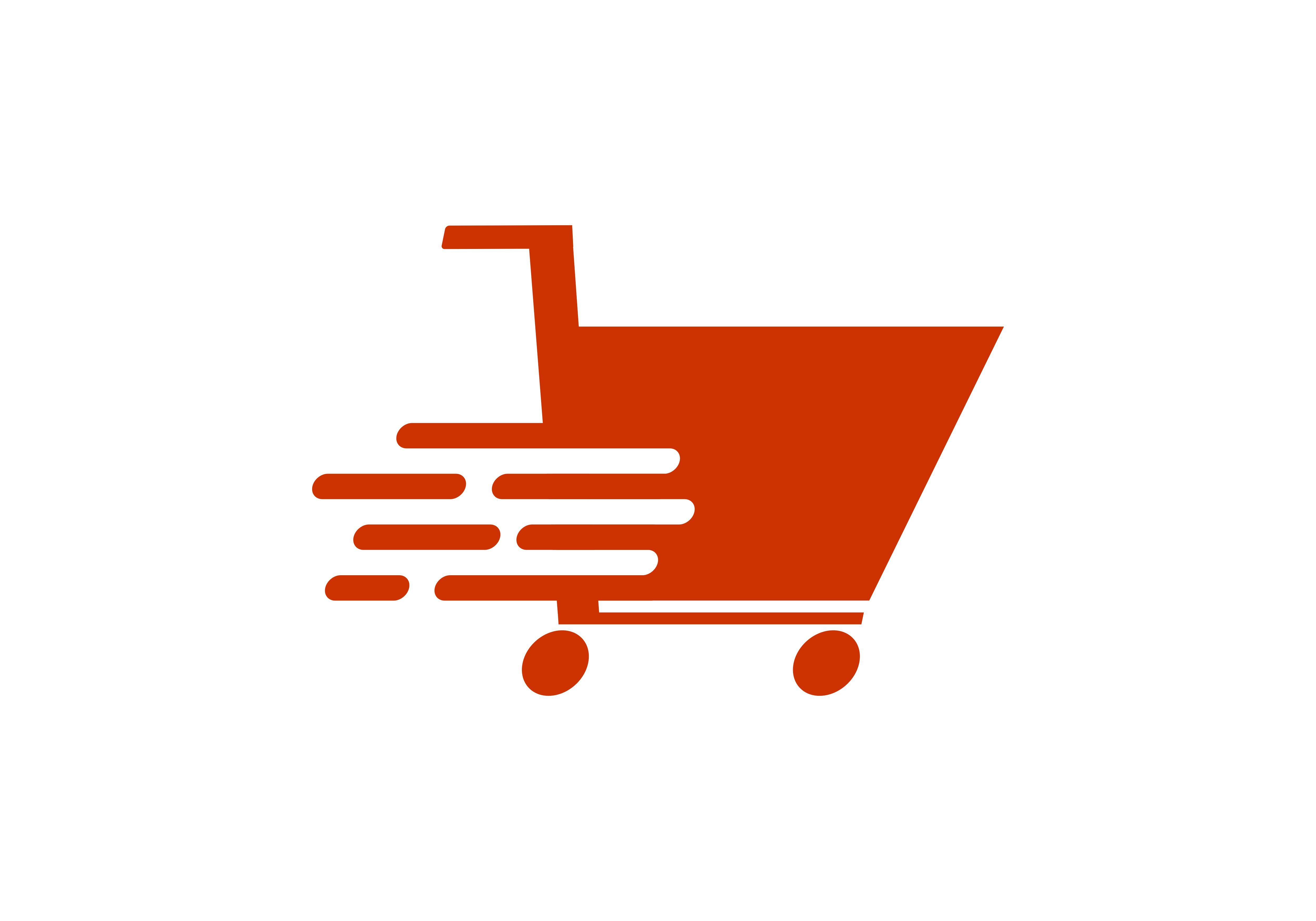 Shopping Cart Logo Graphic by DEEMKA STUDIO · Creative Fabrica. Cart logo, Shopping cart logo, Shop logo design