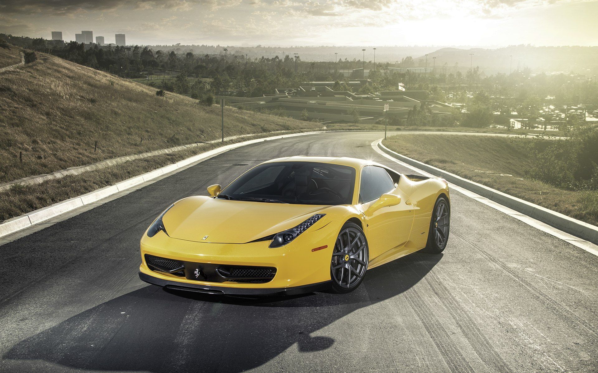 Free Yellow Ferrari Wallpaper 36217 1920x1200px