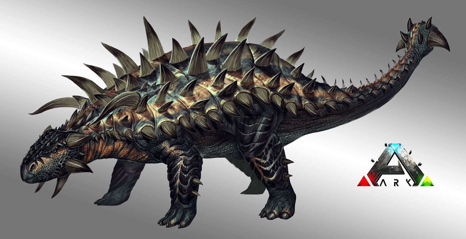Ark Ankylosaurus Final. Ark Survival Evolved, Ark, Art