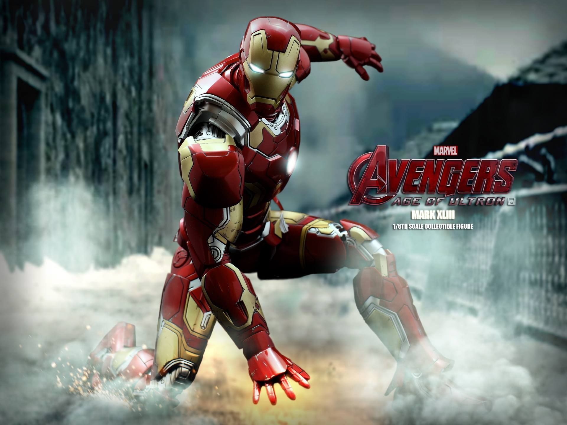 4K wallpaper: Avengers Age Of Ultron Iron Man Wallpaper