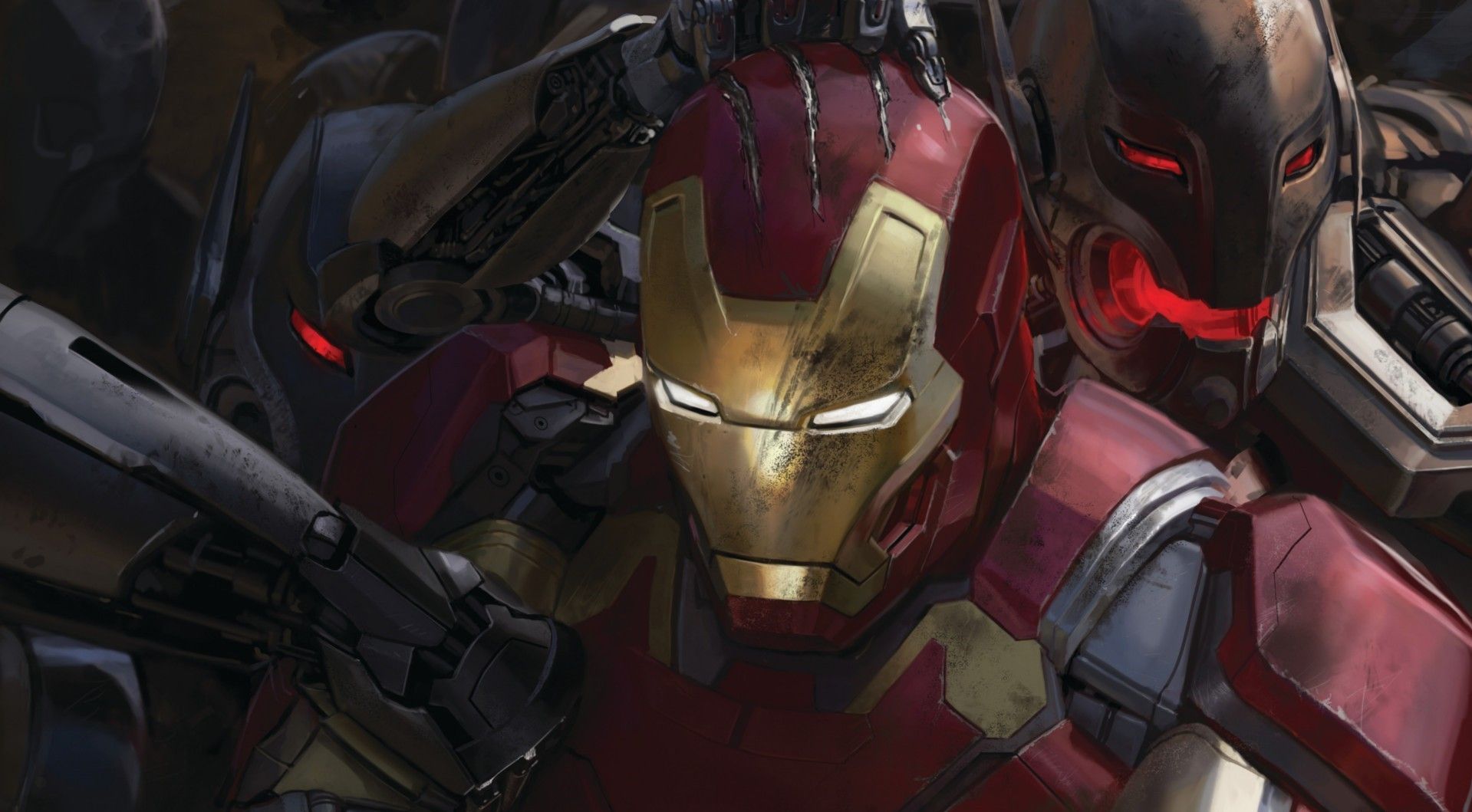 Iron Man, Avengers: Age of Ultron, Artwork Wallpaper HD / Desktop and Mobile Background