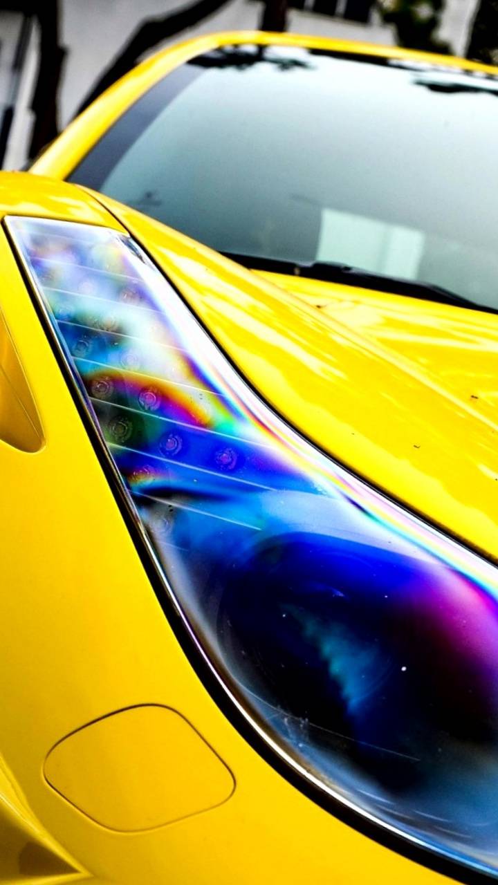 Download Ferrari Yellow Wallpaper HD By Marviik. Wallpaper HD.Com