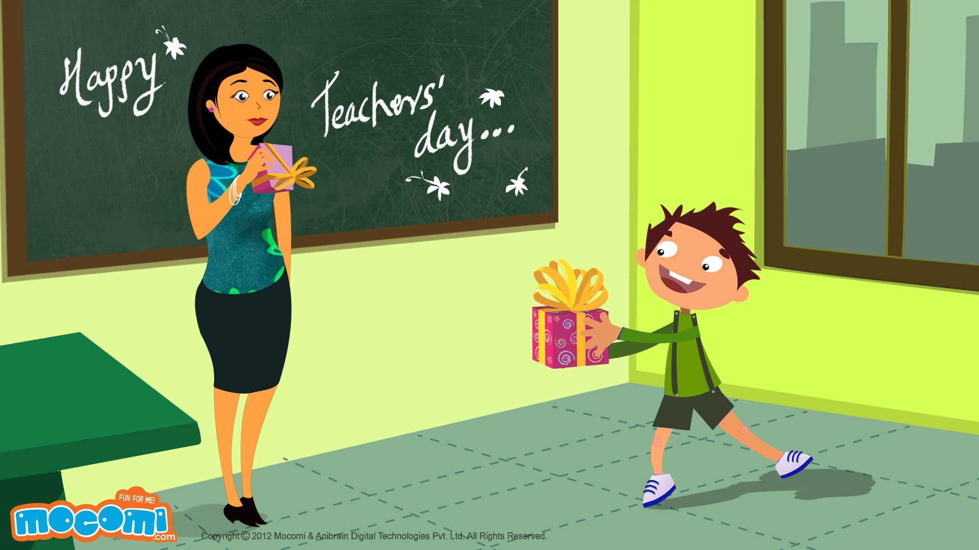 Happy Teachers' Day! 05 Wallpaper for Kids