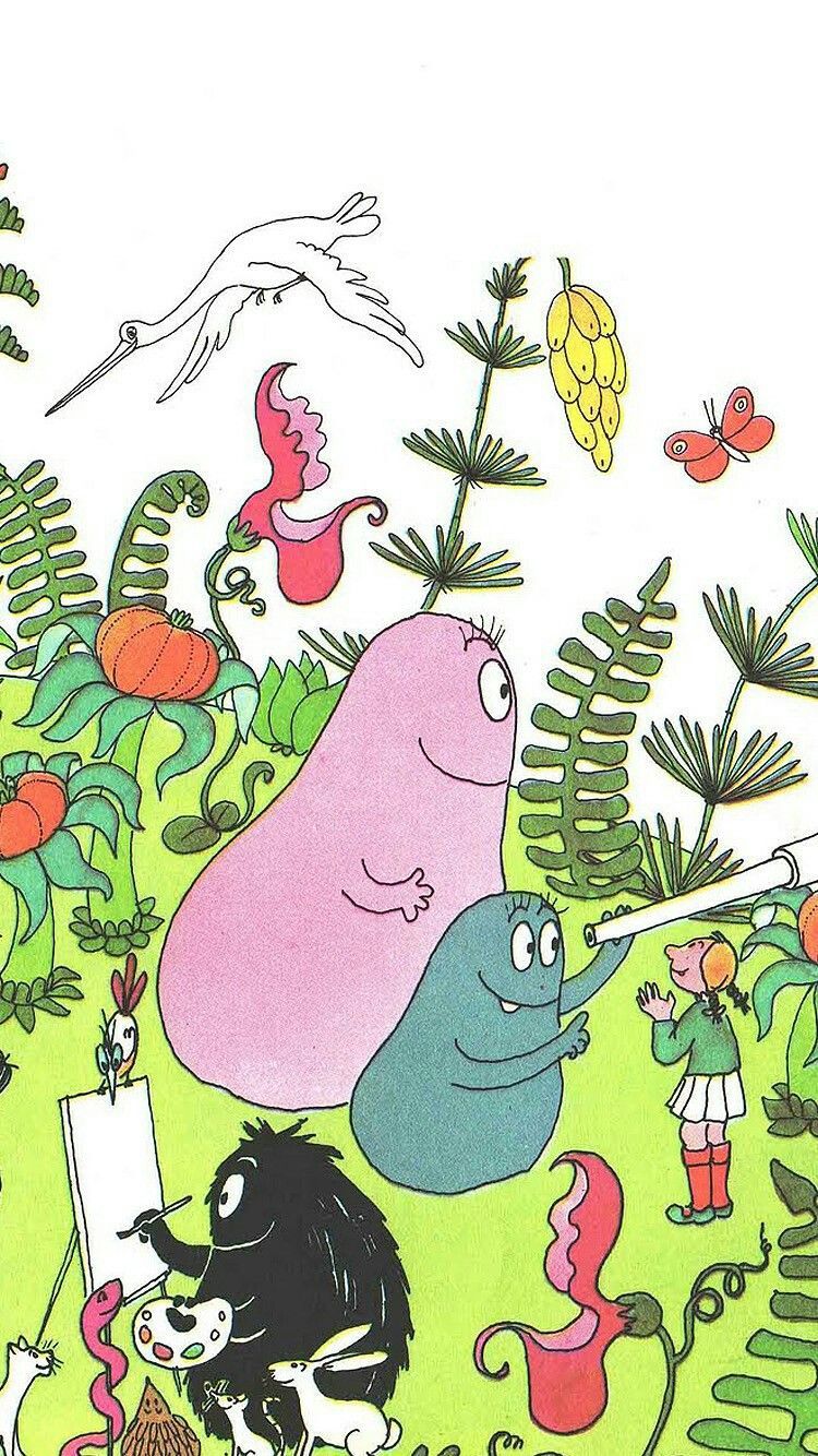 Barbapapa. 壁紙, キャラクター
