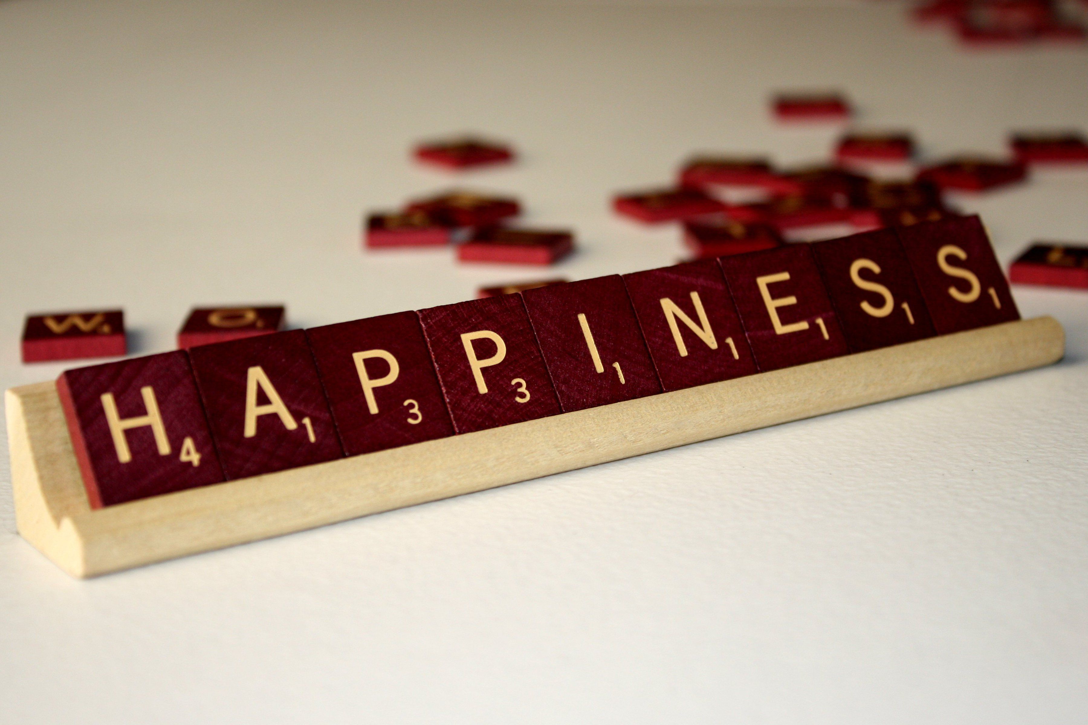 Scrabble Happiness Widescreen Wallpaper 52750 3600x2400px