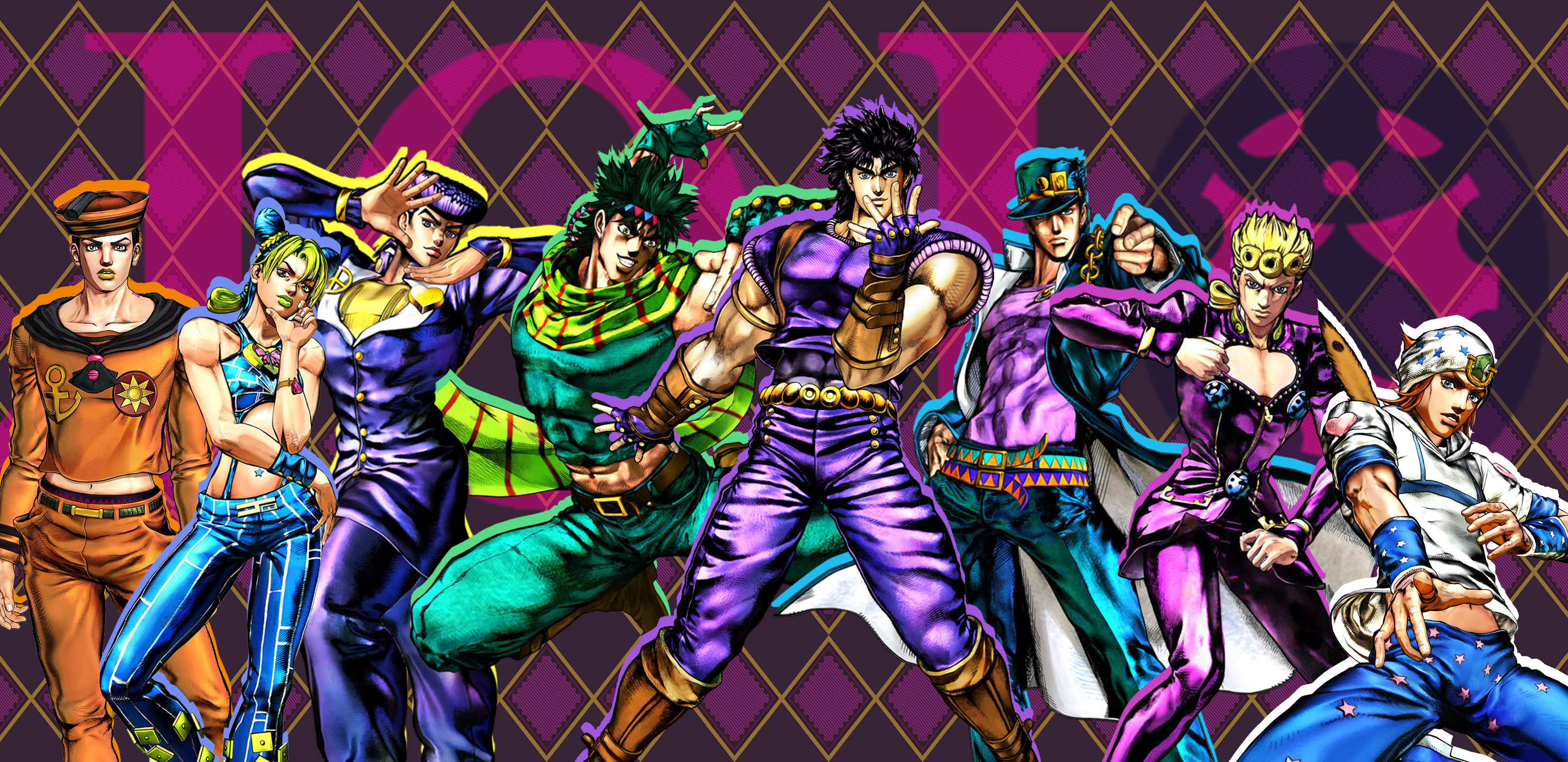 Jojos JoJos Bizarre Adventure JoJos Bizarre Adventure Phantom Blood JoJos Bizarre Adventure Battle T Wallpaper:2962x1440