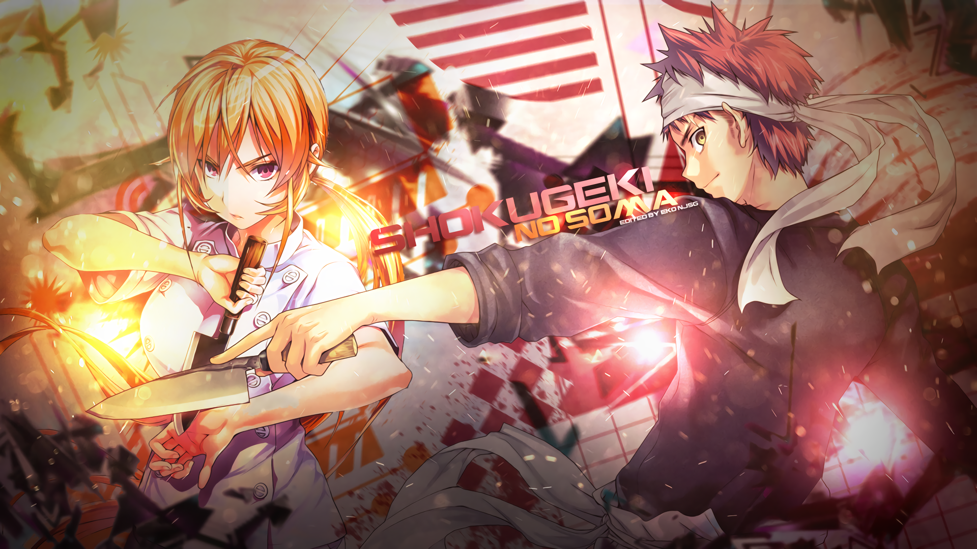 Food Wars Desktop Wallpaper Tsukasa Eishi