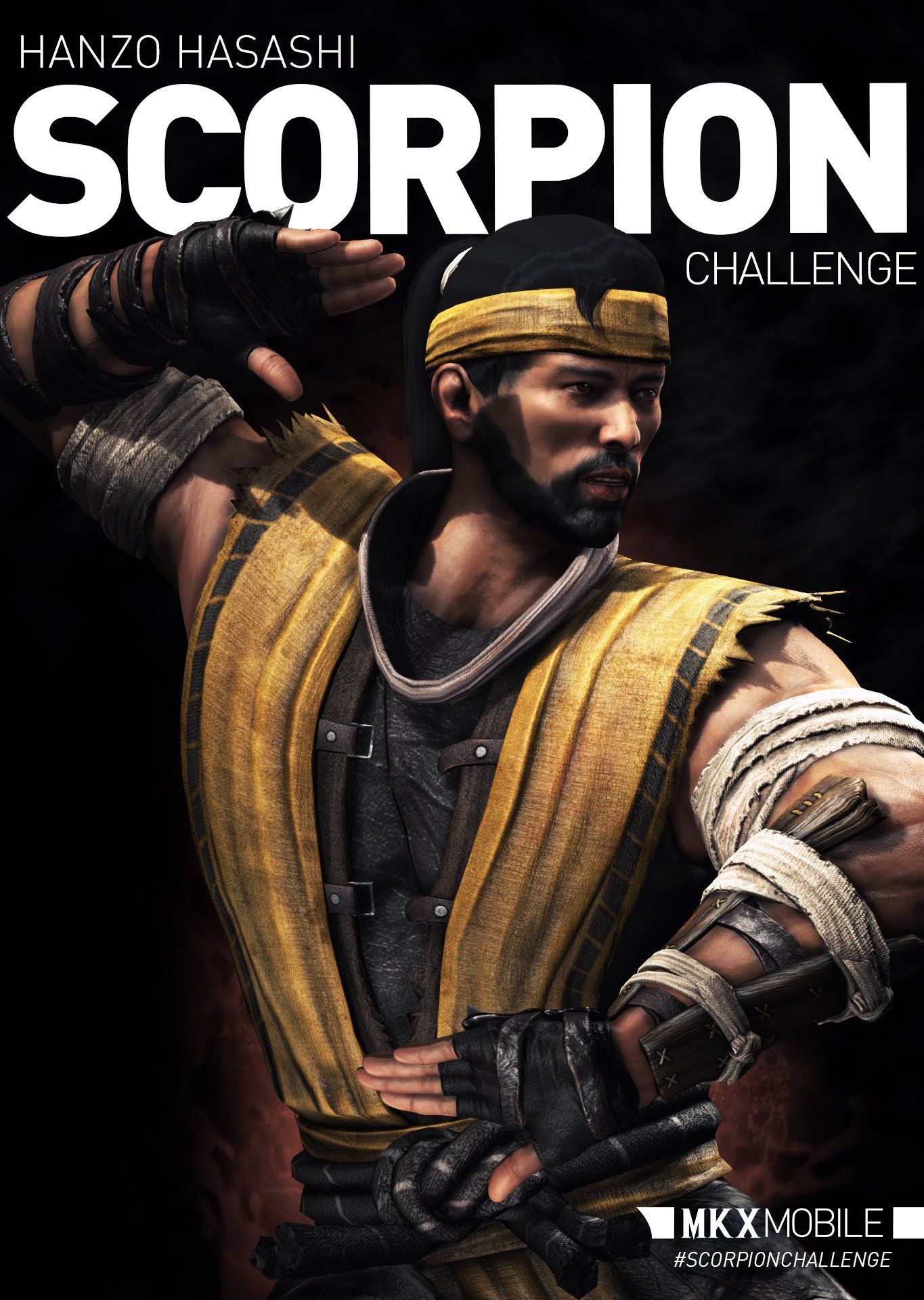 Mortal Kombat 11 Ultimate Hanzo Hasashi Scorpion Challenge is unleashed for the first time in #MKXMobile! Fight!