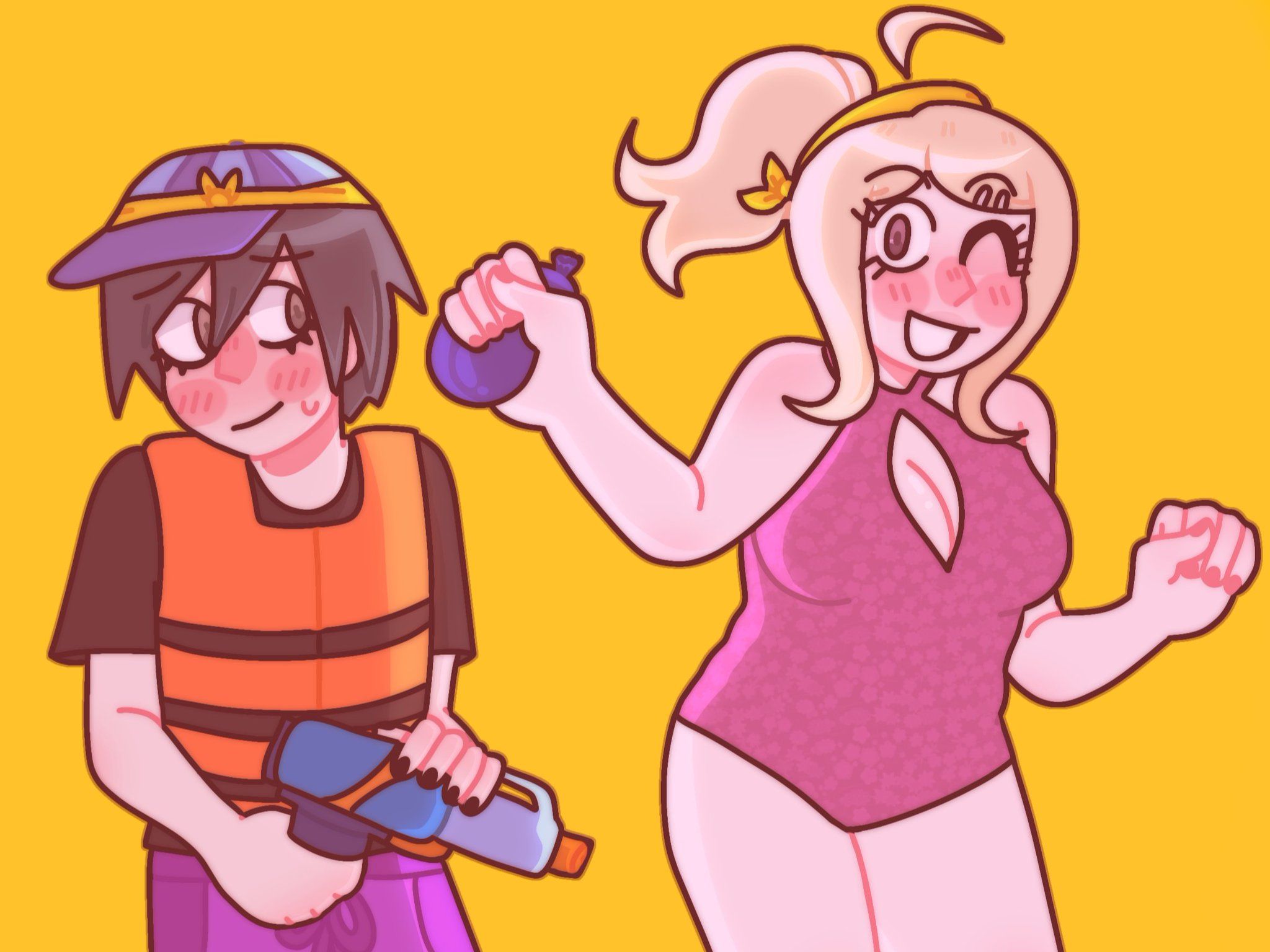 Jobo a contest on insta #saimatsu #danganronpa