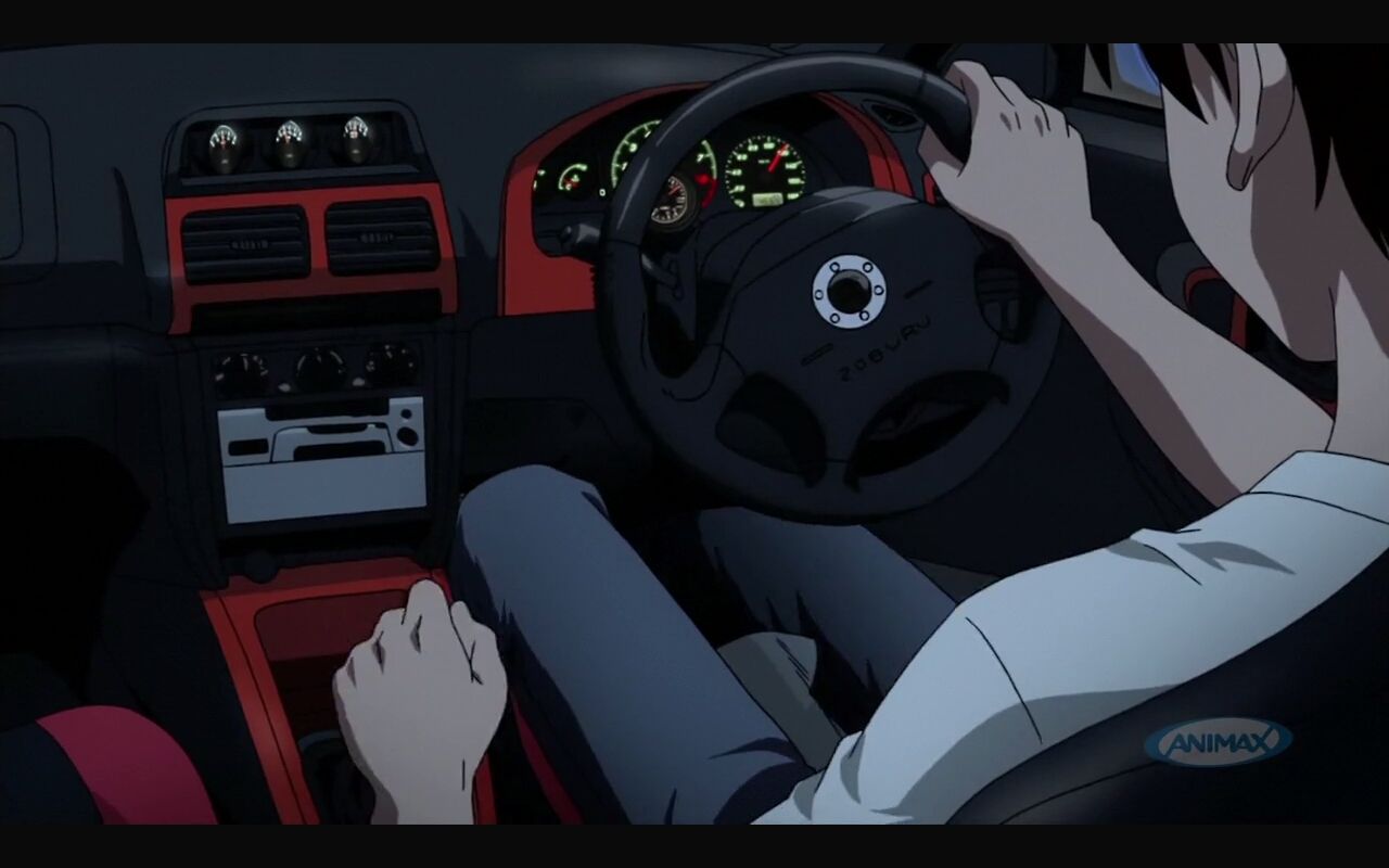 takumi fujiwara initial d subaru impreza sti type r. Initial d, Car animation, Art cars