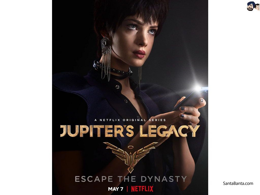 Elena Kampouris in a superhero TVseries, 'Jupiter's Legacy'