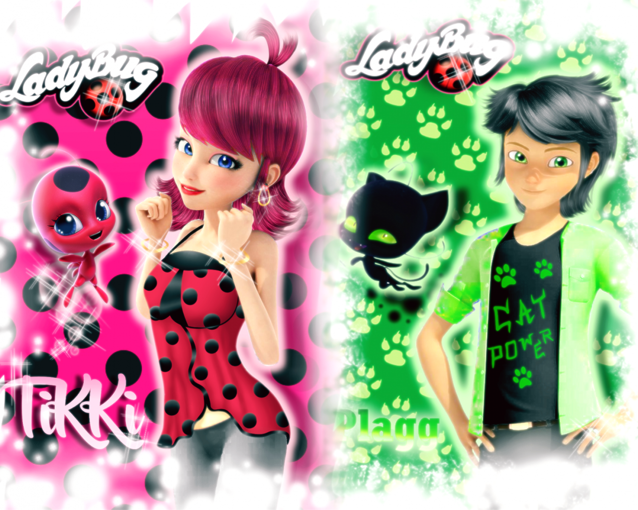 Free download Wallpaper of Tikki anda plagg wallpaper for fans of Miraculous [1536x1182] for your Desktop, Mobile & Tablet. Explore Miraculous Ladybug TV Show Wallpaper. Miraculous Ladybug TV Show