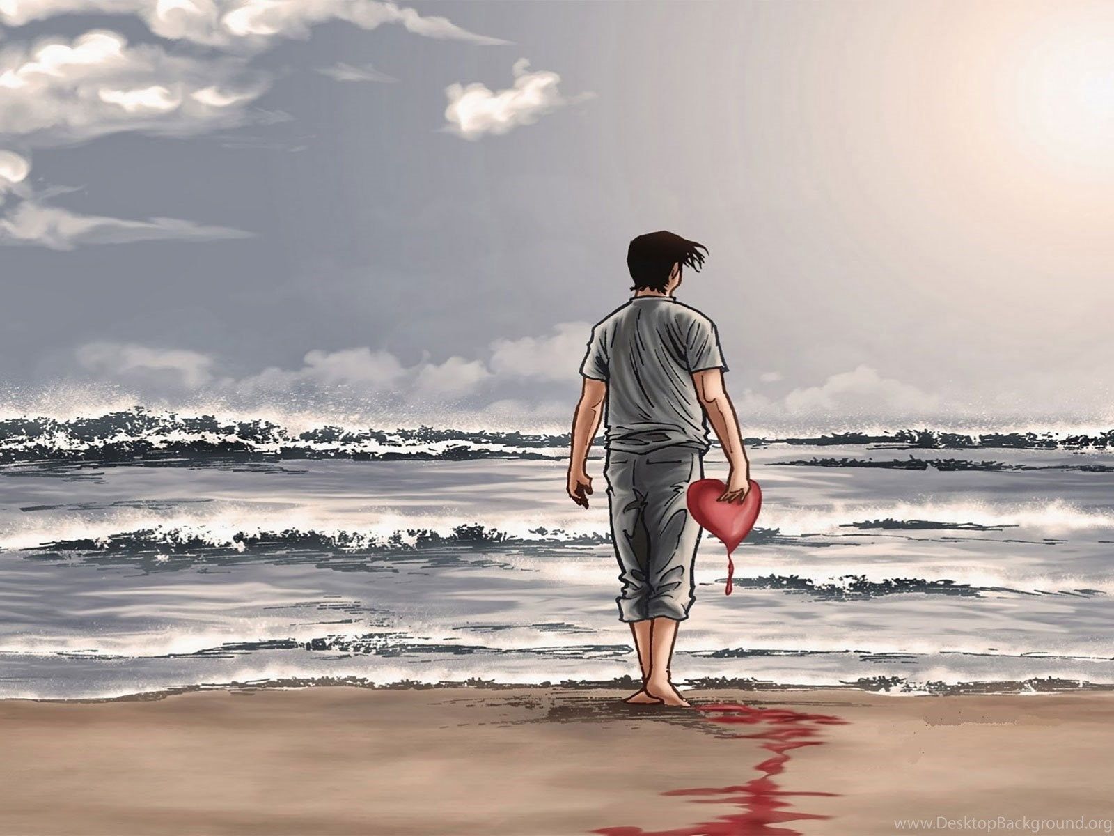 Free Download 20 HD Sad Boy And Girl Alone Wallpaper Desktop Background