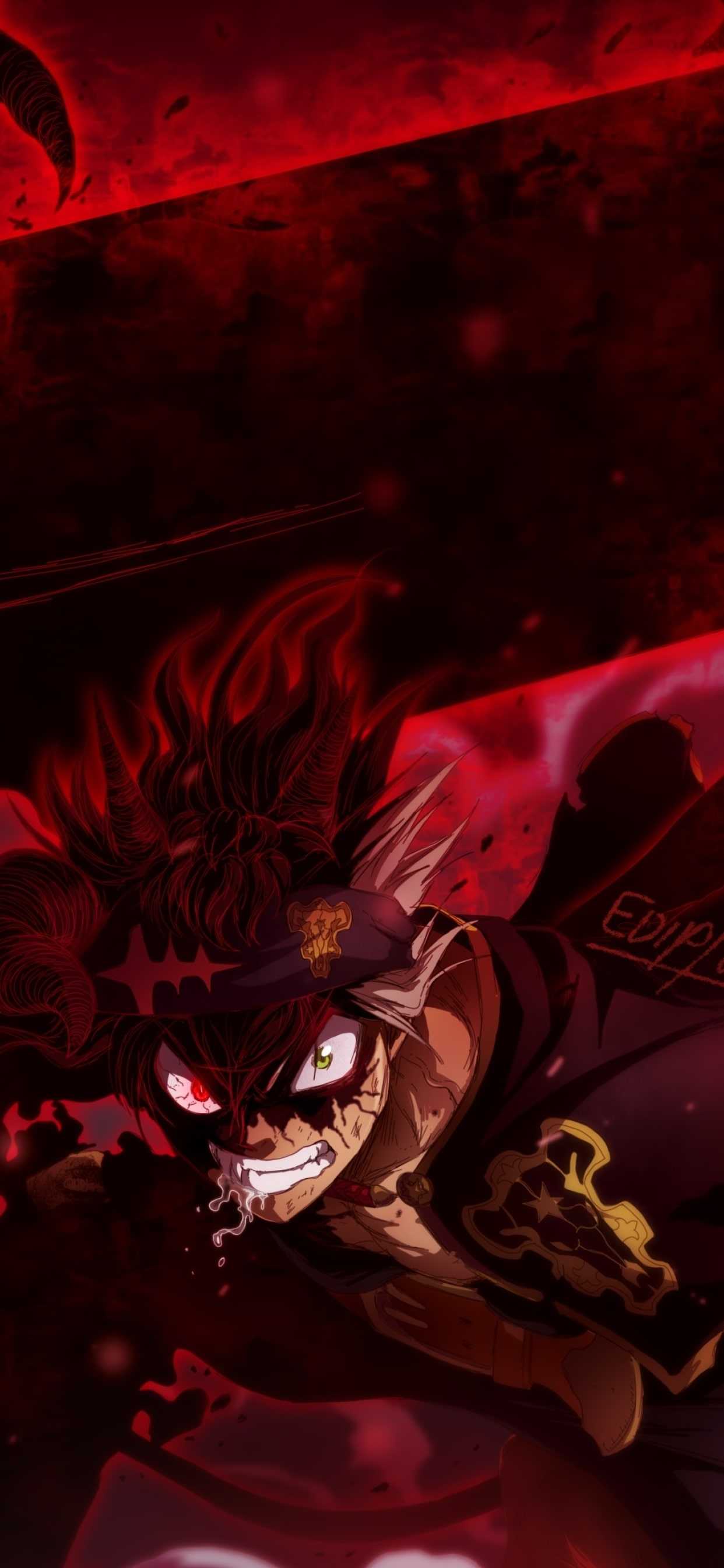 Mobile wallpaper: Anime, Asta (Black Clover), Yami Sukehiro, Black Clover,  886141 download the picture for free.