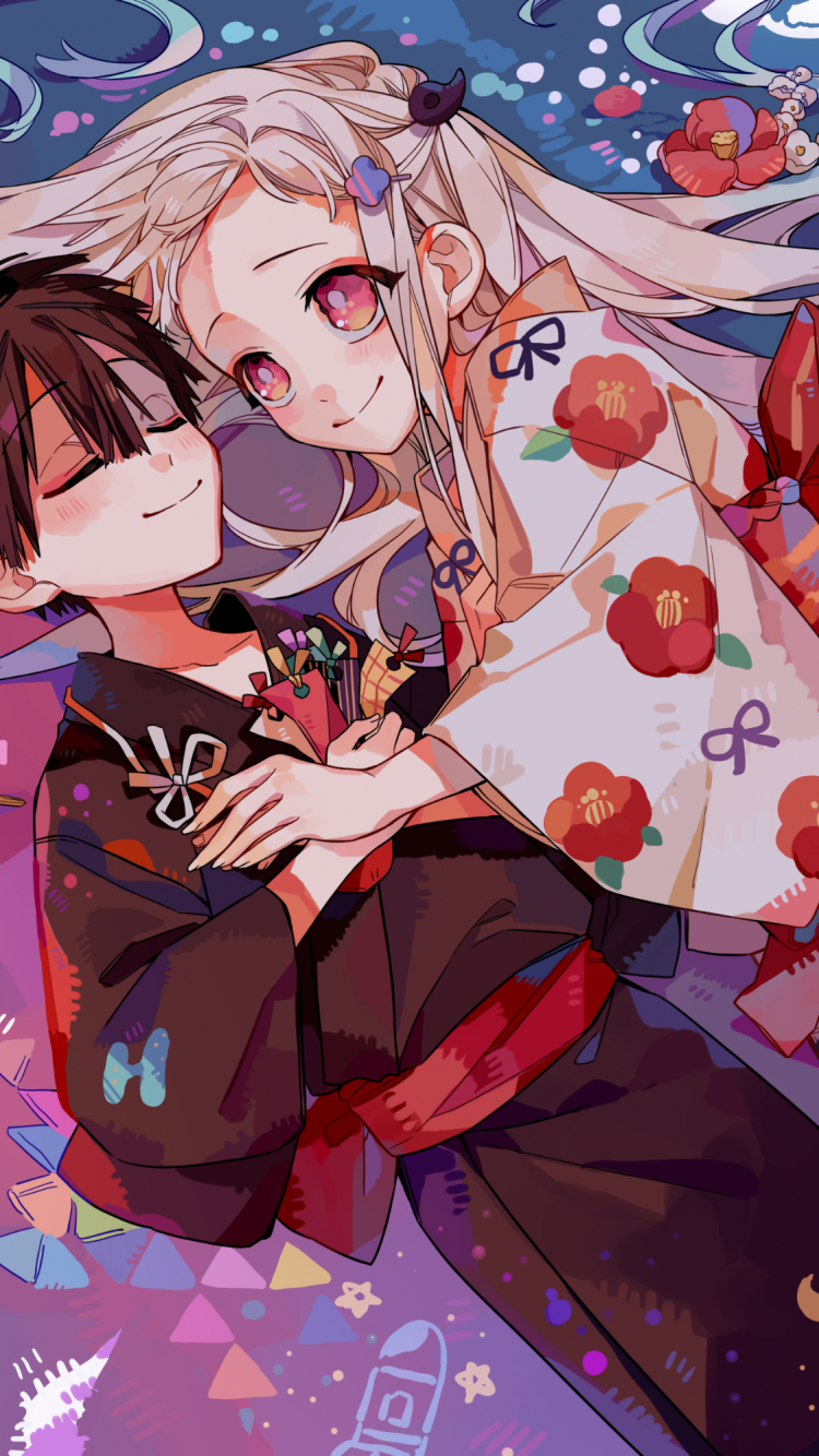 Download 750x1334 Jibaku Shounen Hanako Kun, Yashiro Nene, Hanako Kun Wallpaper For IPhone 7, IPhone 6
