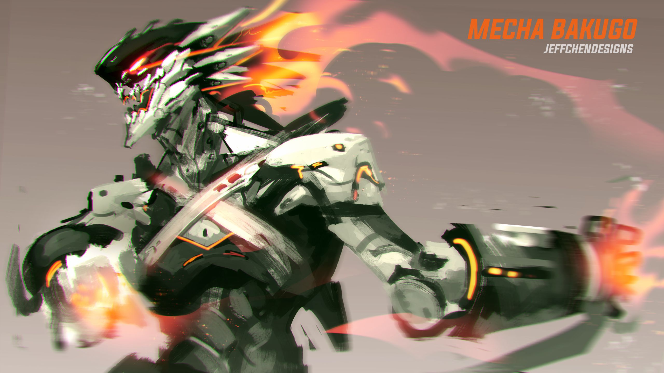 Katsuki Bakugou. Desktop wallpaper. 2560x1440