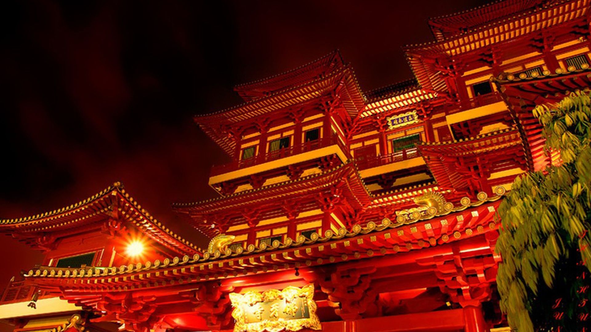 Traditional Chinese architecture Desktop wallpaper 1920x1080
