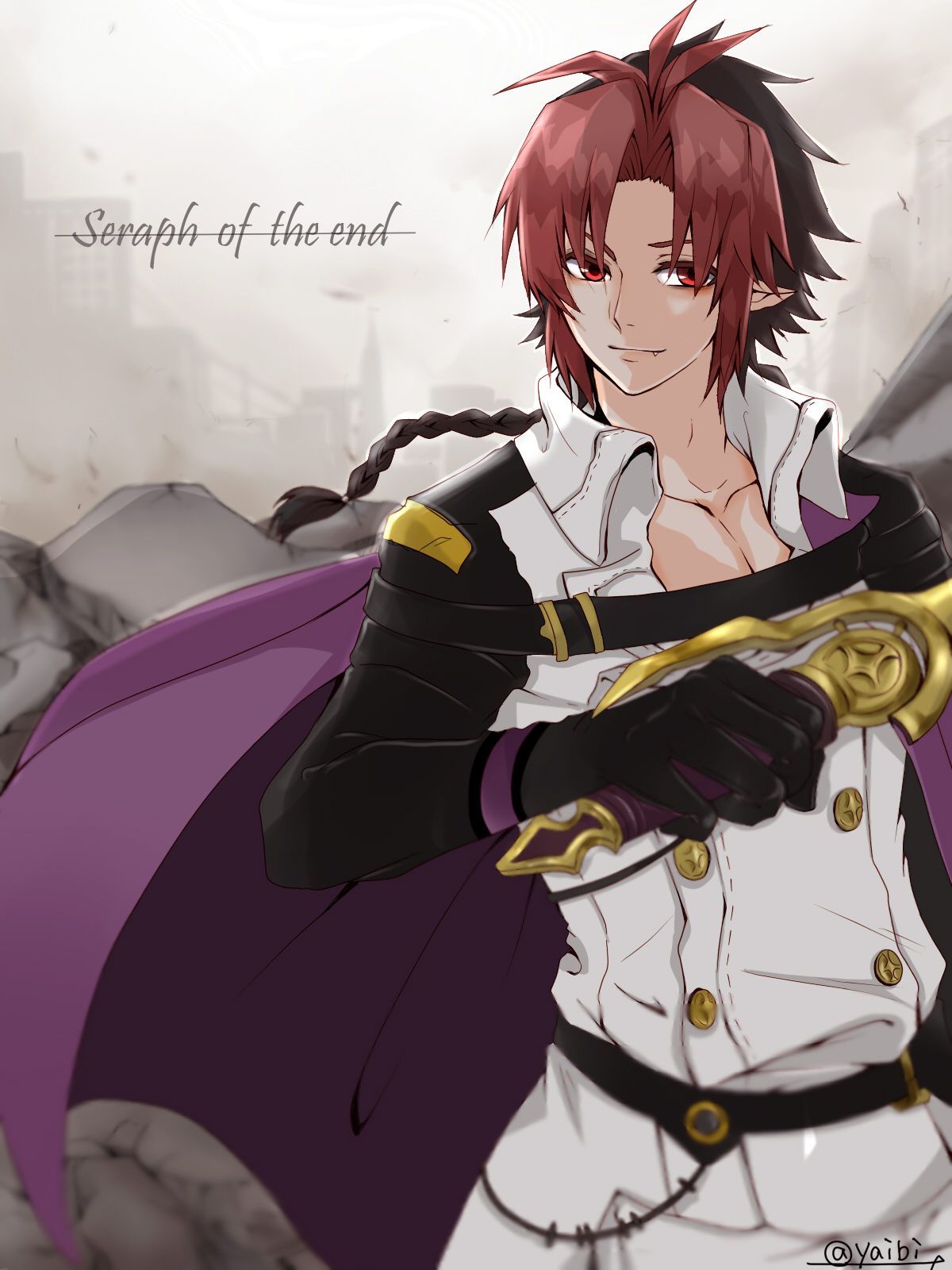 Yaibi, Owari no Seraph, Crowley Eusford. Owari no seraph, Seraph of the end, Seraphim
