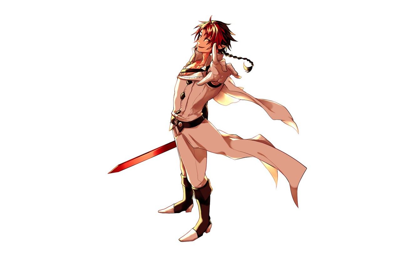 Wallpaper sword, anime, art, vampire, Owari no Seraph, The last Seraphim, Crowley, Crowley Eusford image for desktop, section сёнэн