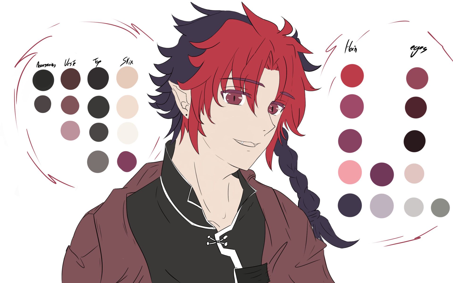 Crowley Eusford manga art, pantoufles