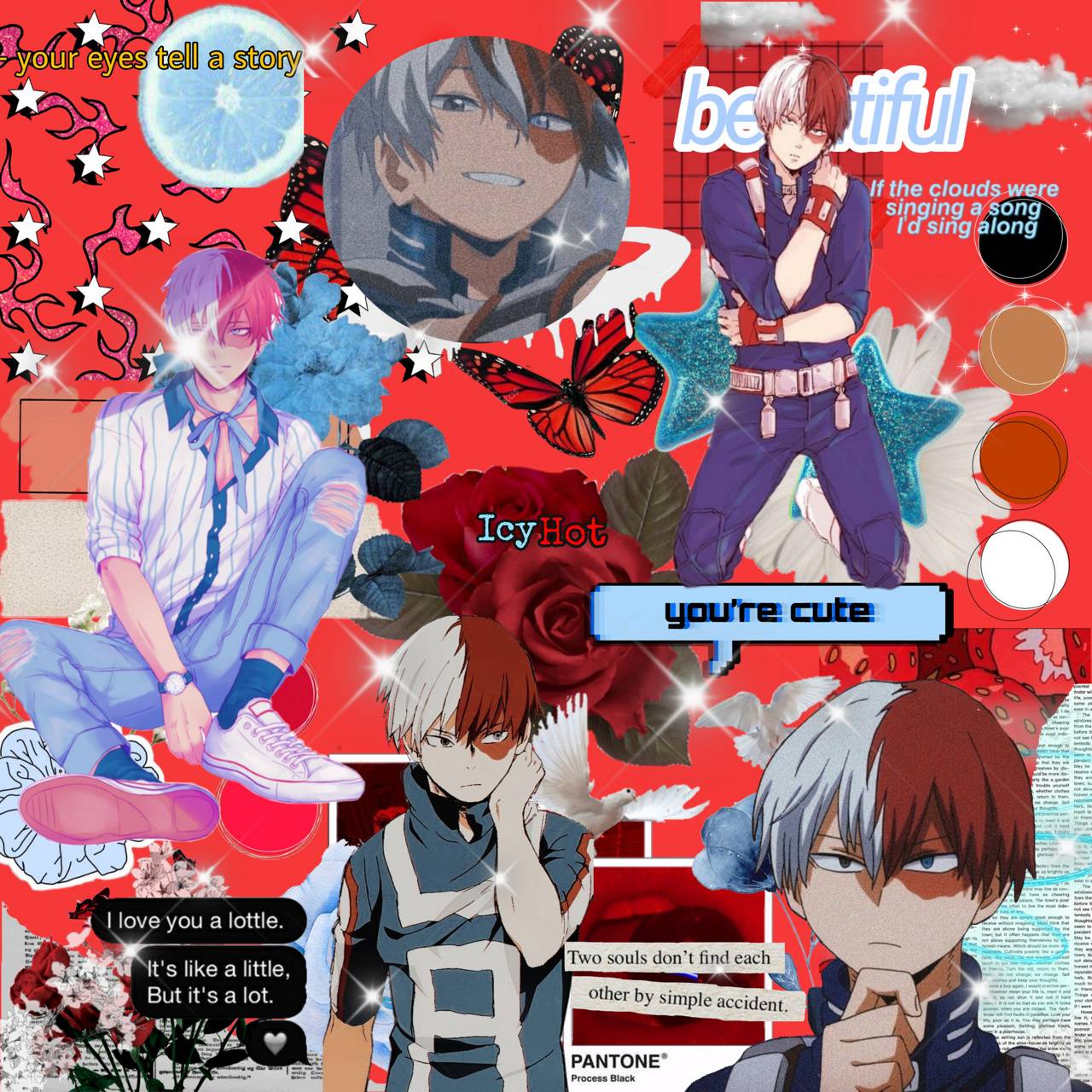 Download Todoroki Aesthetic Wallpaper HD By Blue_Morpho12. Wallpaper HD.Com