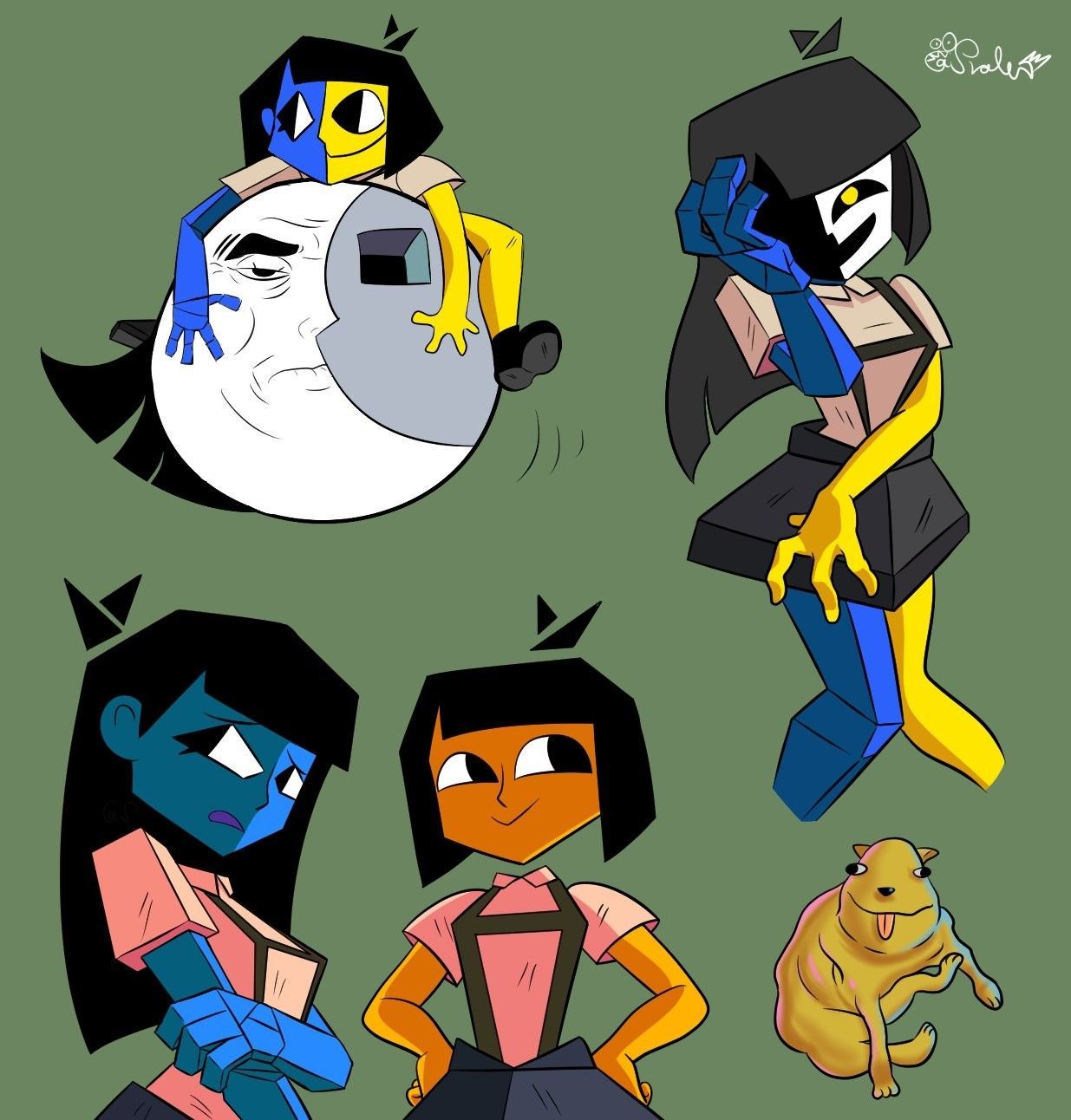 Ena joel g. Character design inspiration, Cool avatars, Ena