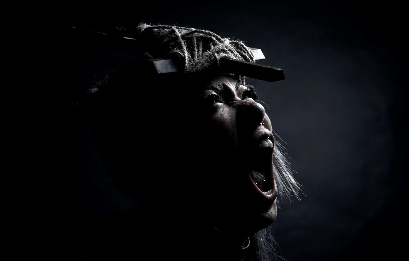 Wallpaper girl, cross, Creek, exorcism image for desktop, section ситуации