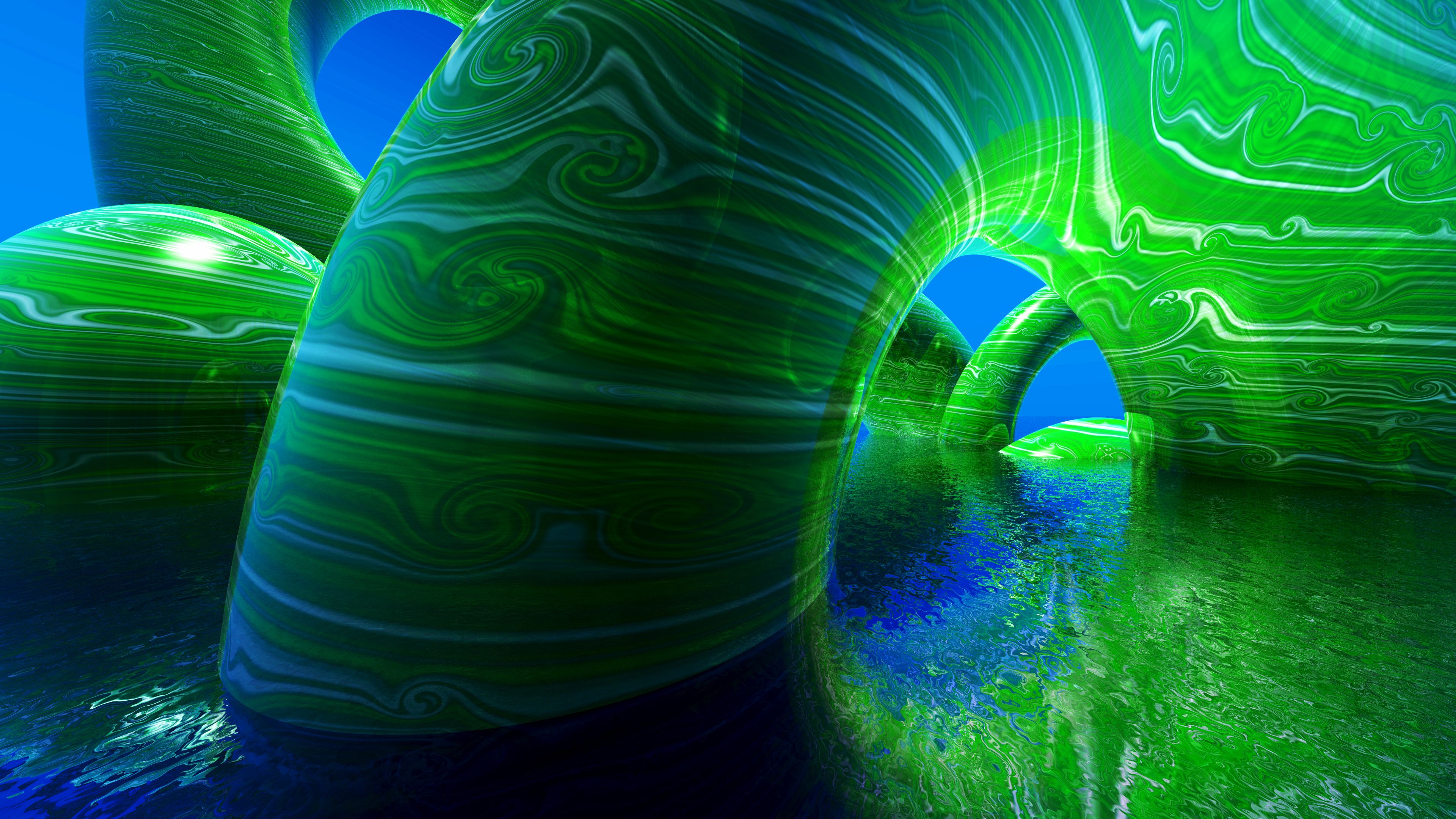 wallpaper abstract 4k wallpaper 3D green blue abstract 4k wallpaper free desktop background computer background HD. HD Wallpaper, HD Background, Tumblr Background, Image, Picture
