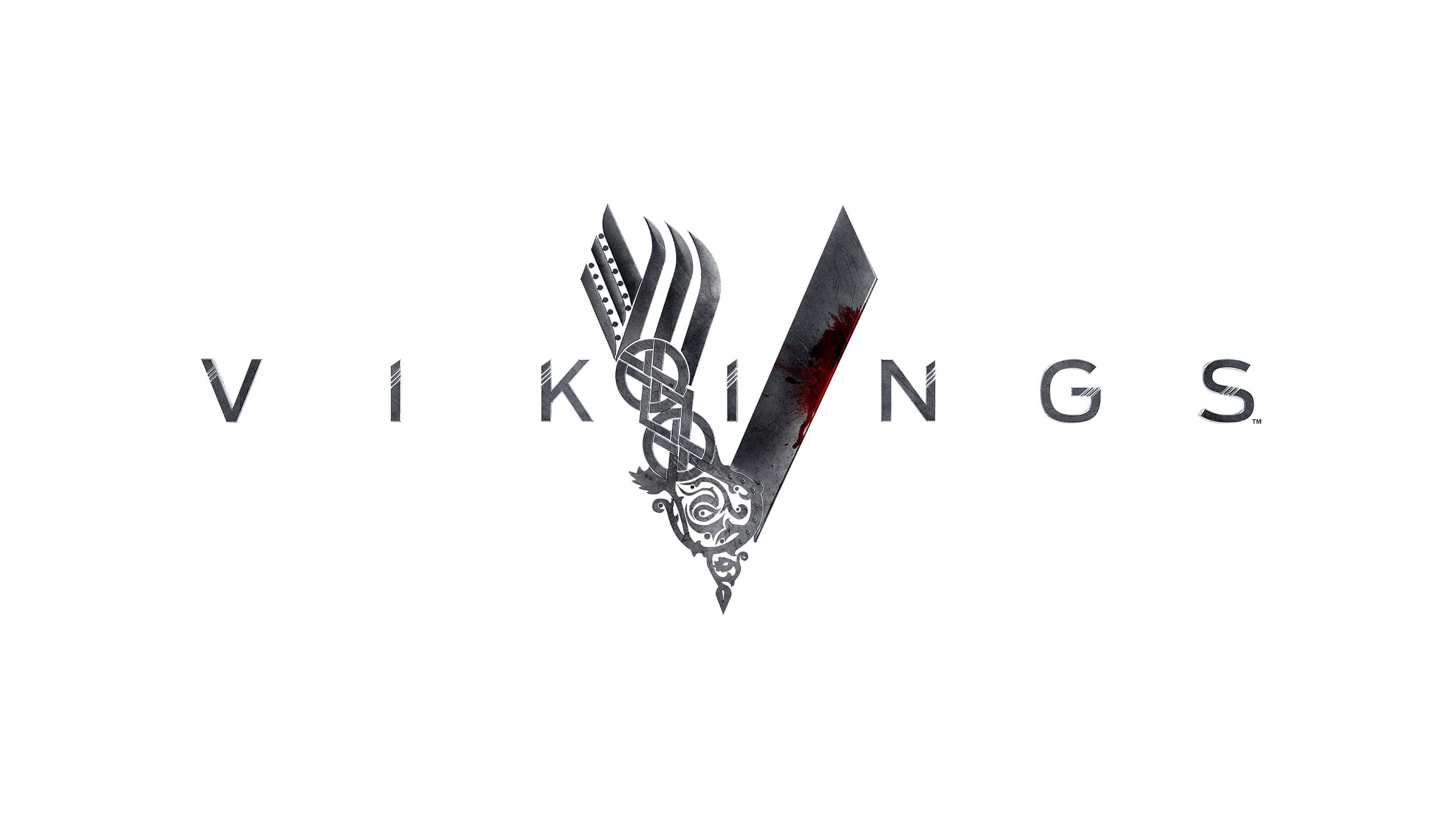 Vikings Logo UHD 4K Wallpaper