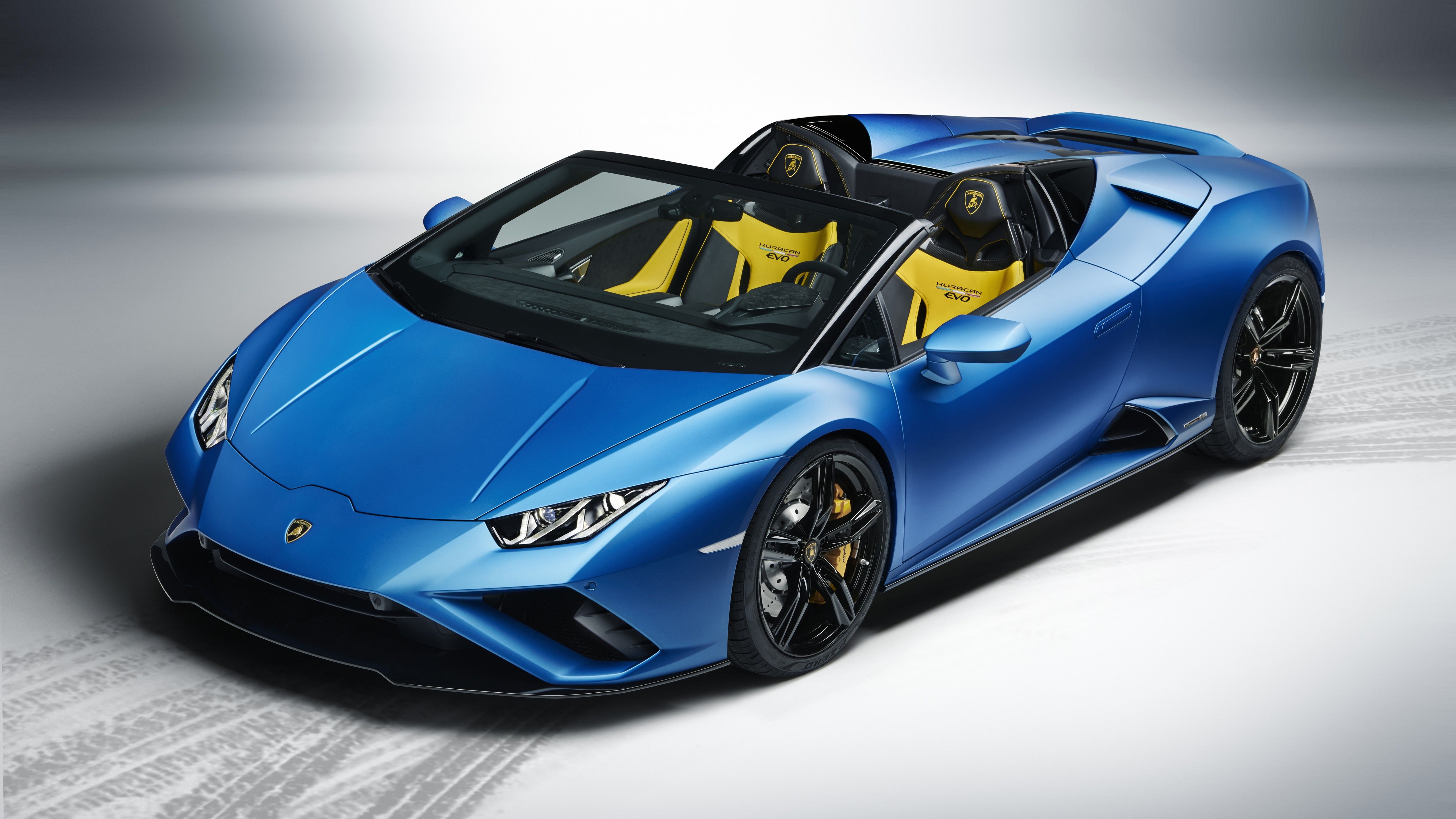 Lamborghini Huracan EVO RWD Spyder 4K Wallpaper, 2020, 5K, Cars