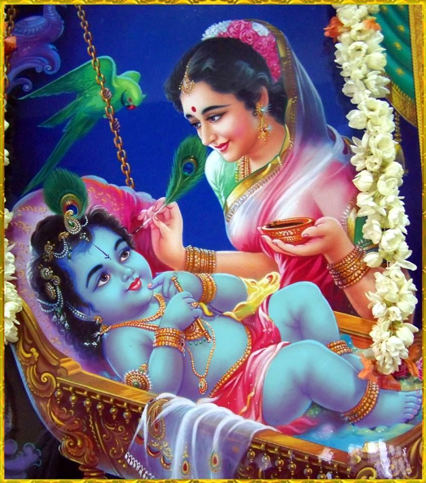 Today is the Yashoda Jayanthi birth anniversary of Mata Yashoda. She is the divine mother of Lord Krishna & the. Baby krishna, Krishna image, Lord krishna