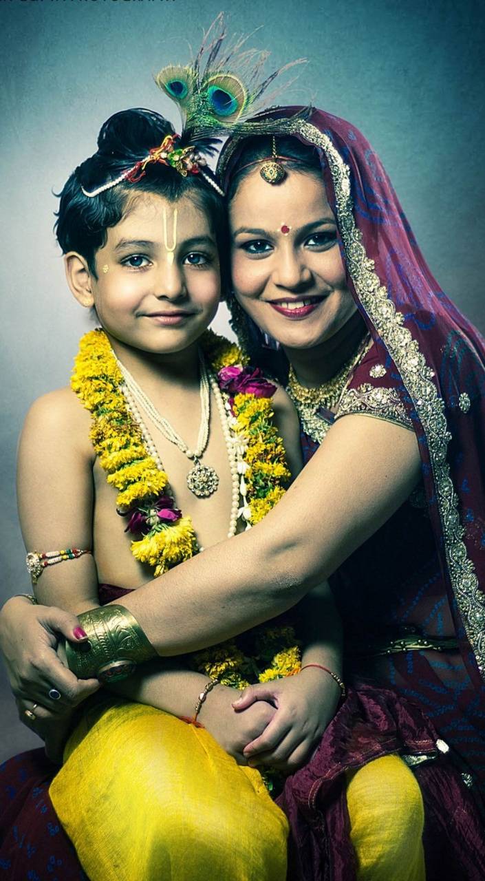 Krishna Yashoda wallpaper
