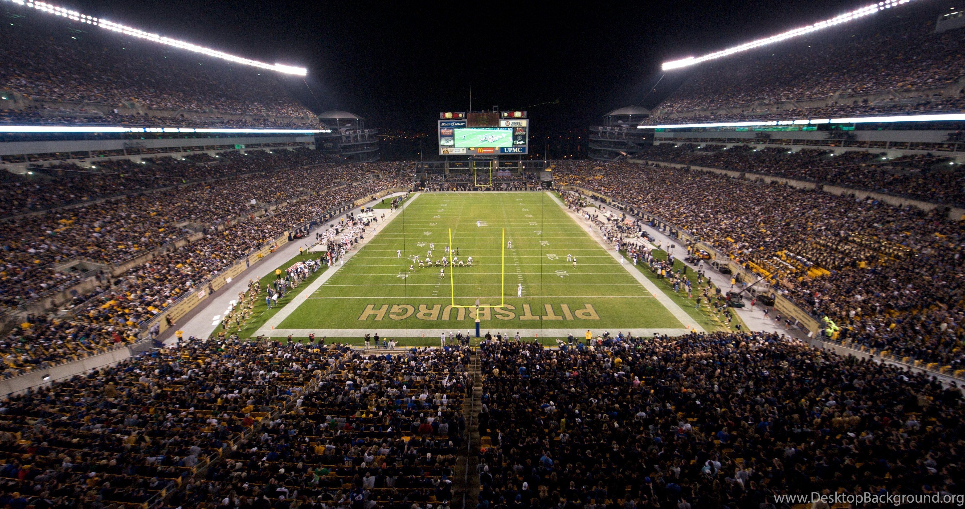 Heinz Field At Night Desktop Background