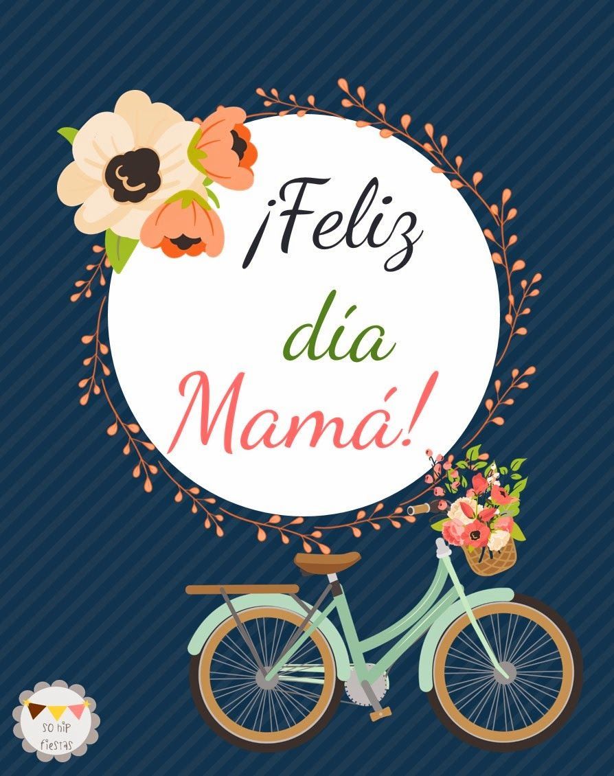 Sorteo: Mini Candy Buffet Para ¡Mamá!. Dia De Las Madres, Feliz Día De La Madre, Tarjeta Mama