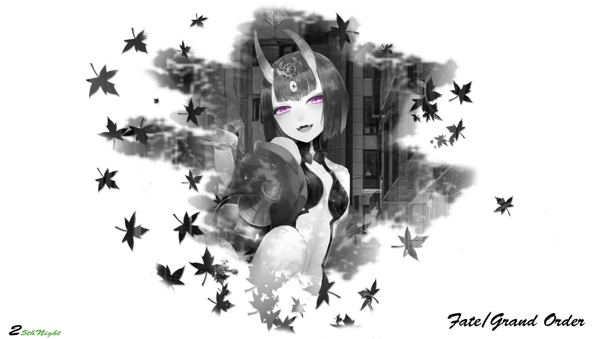 Oni Girl Fate Grand Order Shuten Douji Fate Grand Order Wallpaper:1920x1080