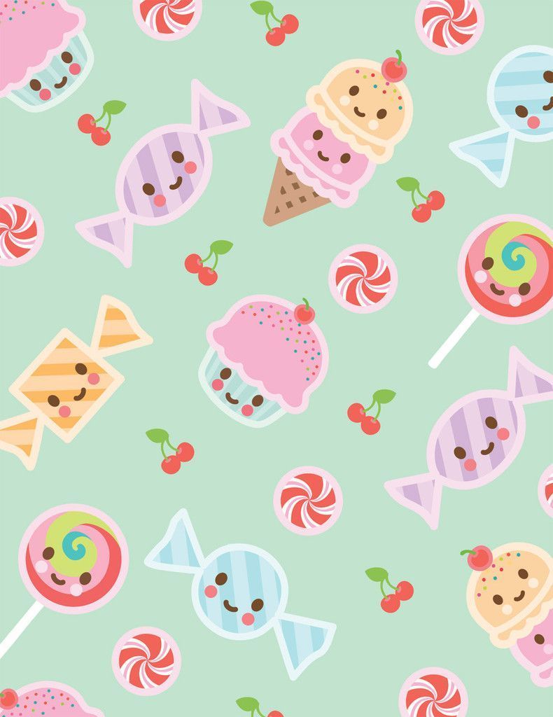 Cute Cartoon Candy Wallpaper Free Cute Cartoon Candy Background