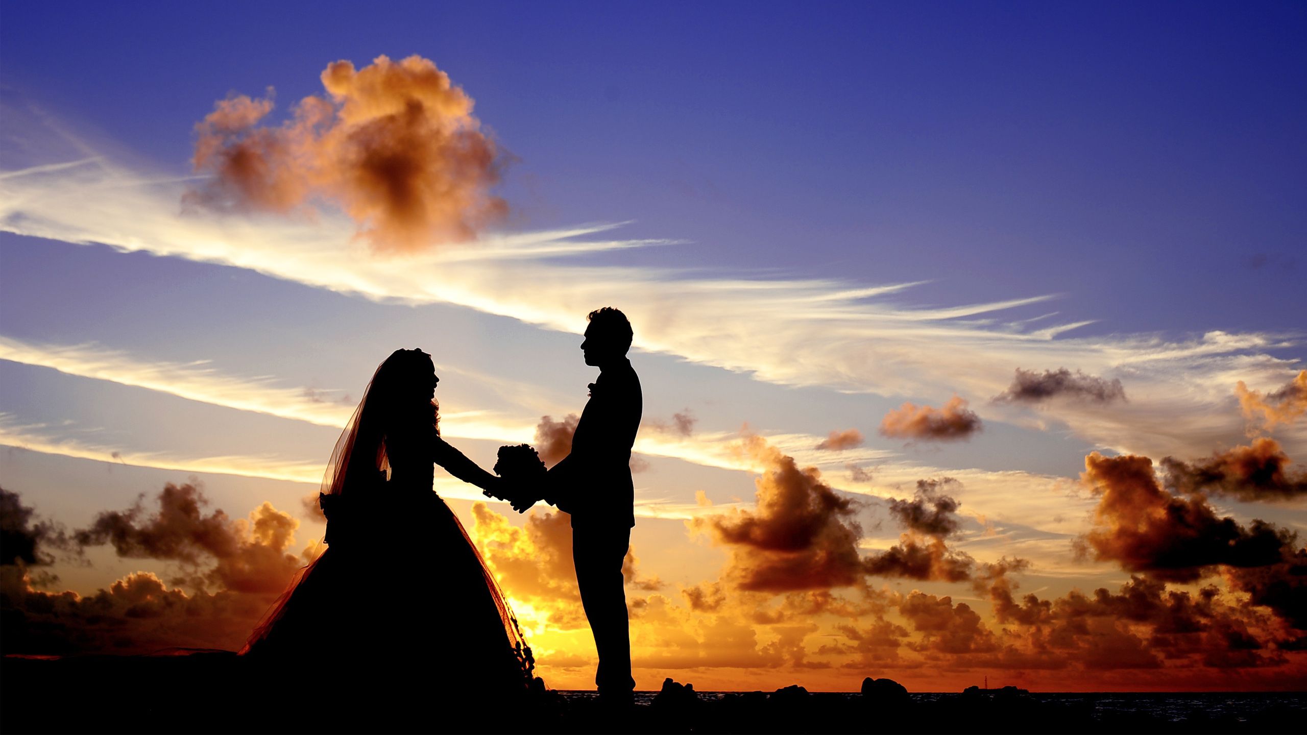 Married 4K wallpaper for your desktop or mobile screen free and easy to download