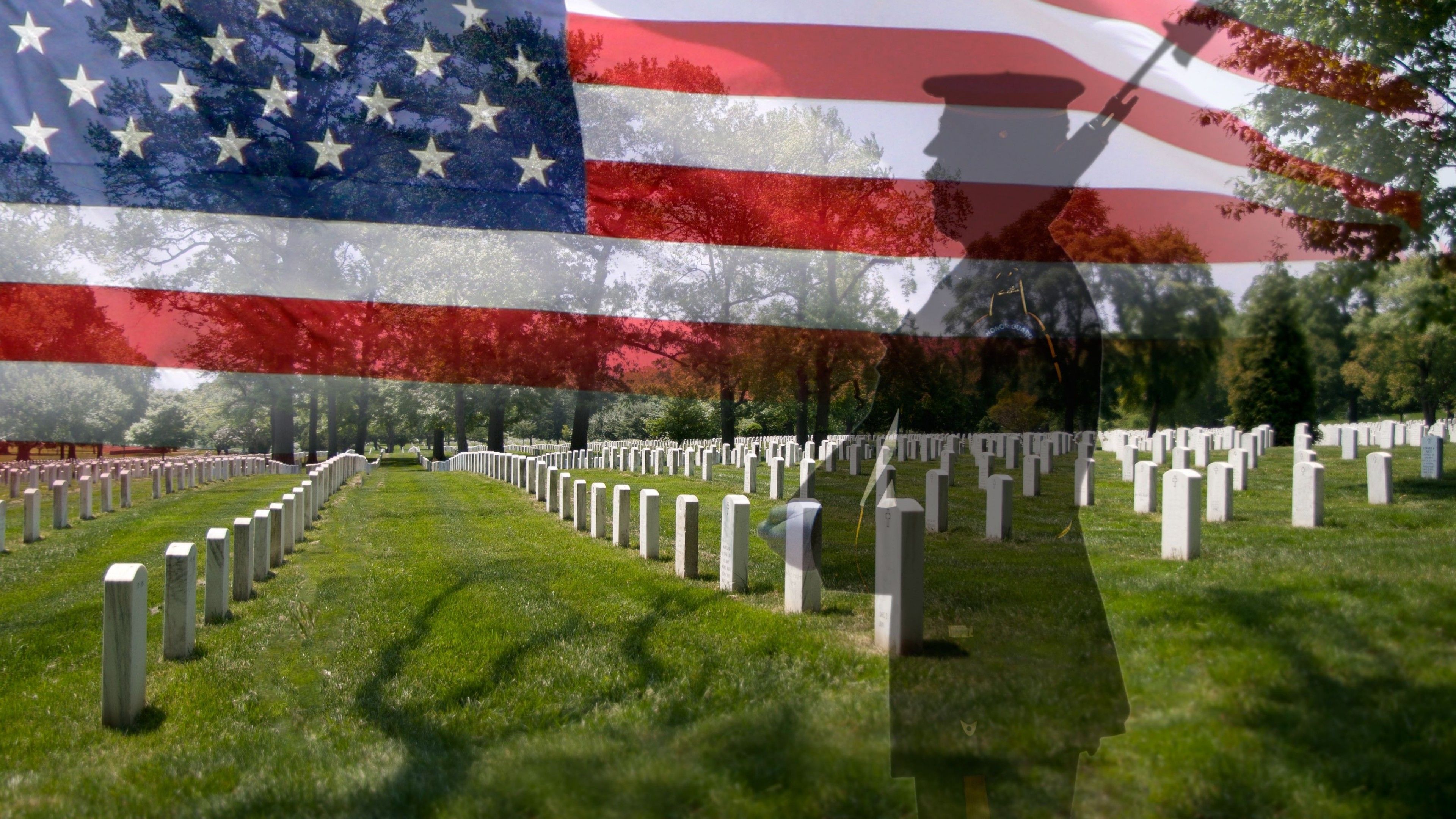 Wallpaper Memorial Day, USA, event, the memory of fallen American soldiers, flag, Holidays