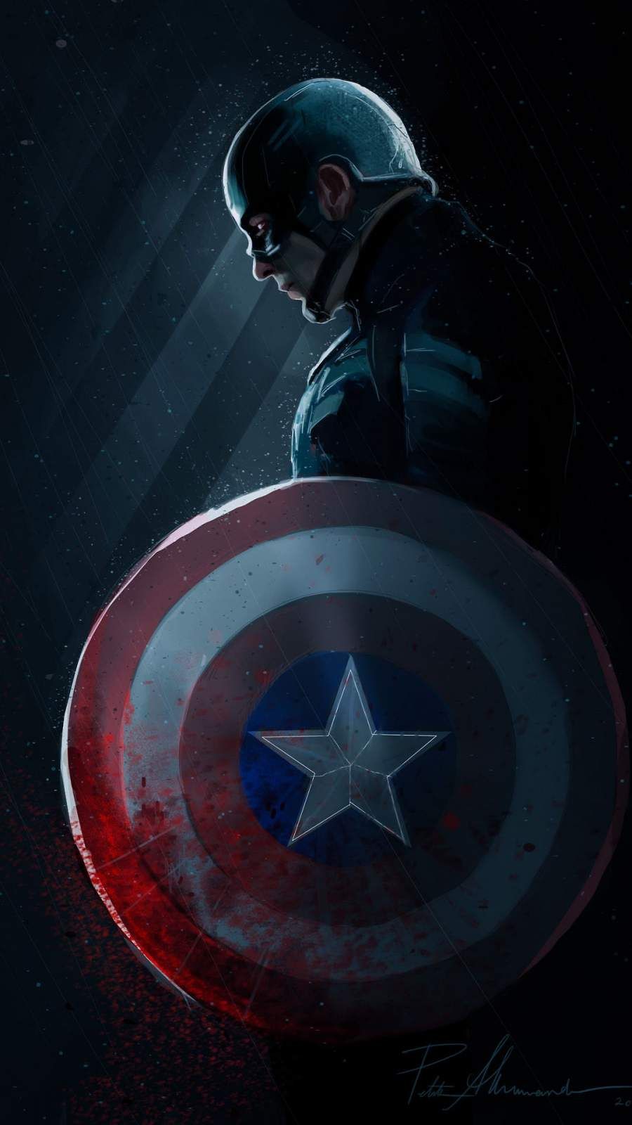 Captain America iPhone Wallpaper { 4k & HD }