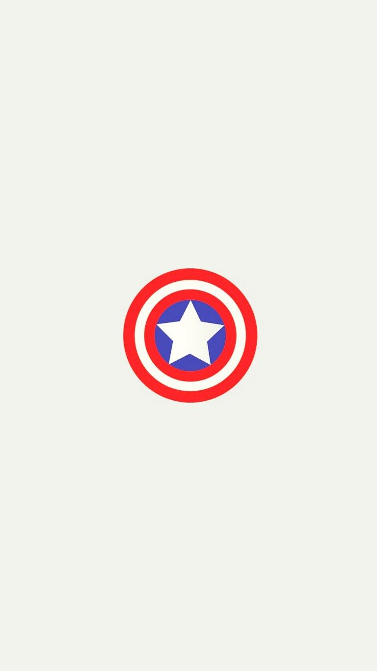Marvel Comics Captain America Shield iPhone 4K Wallpaper