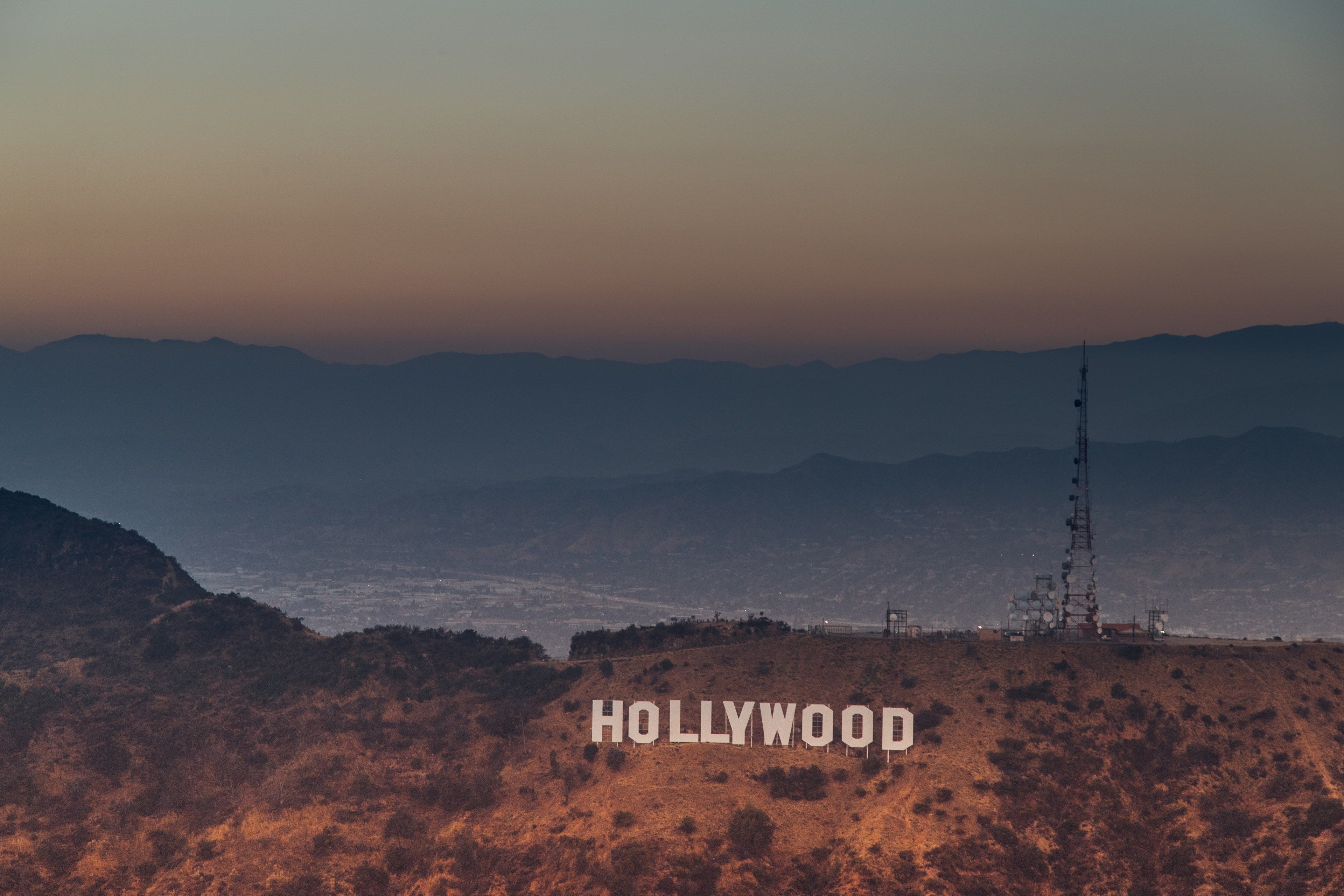 Wallpaper / hollywood hills 4k wallpaper